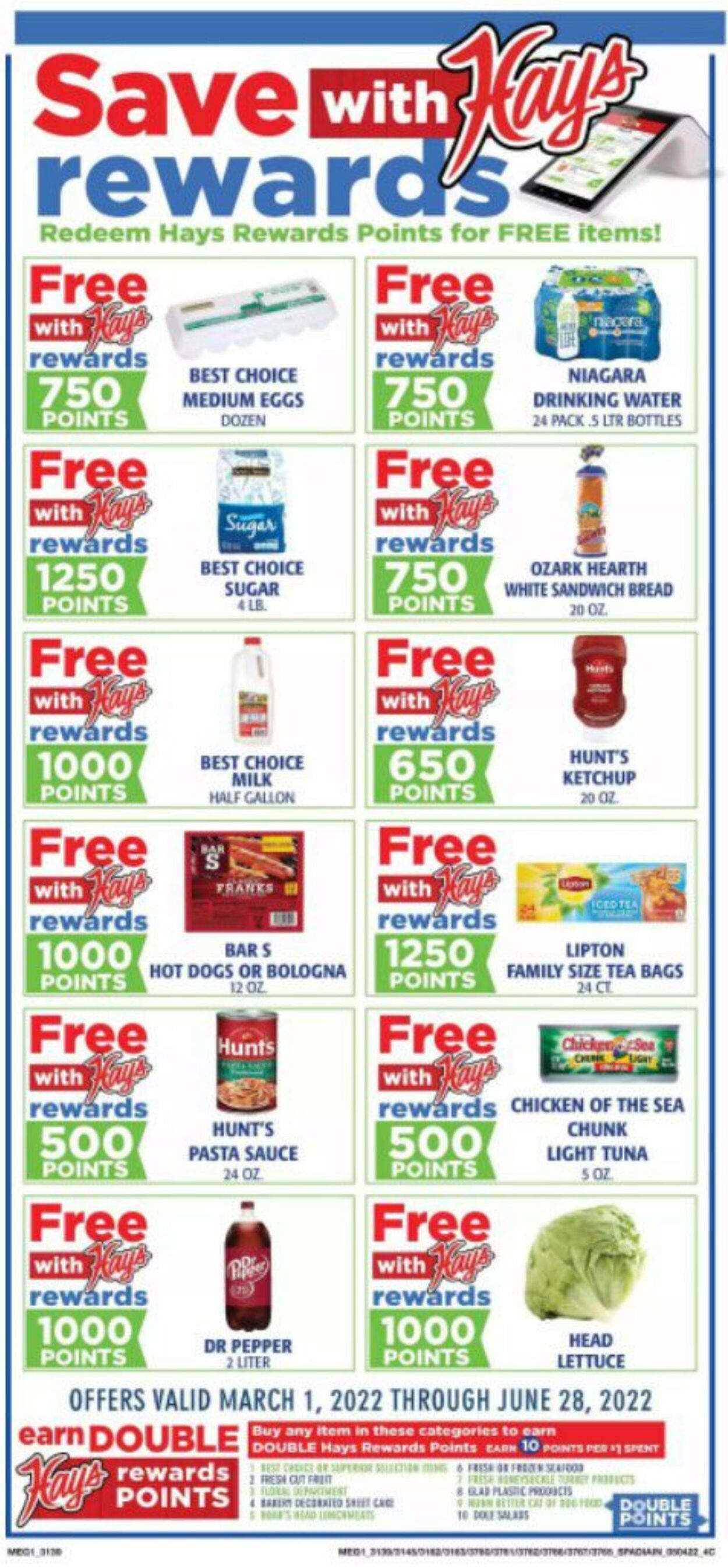 Weekly ad Hays Supermarkets 05/04/2022 - 05/10/2022