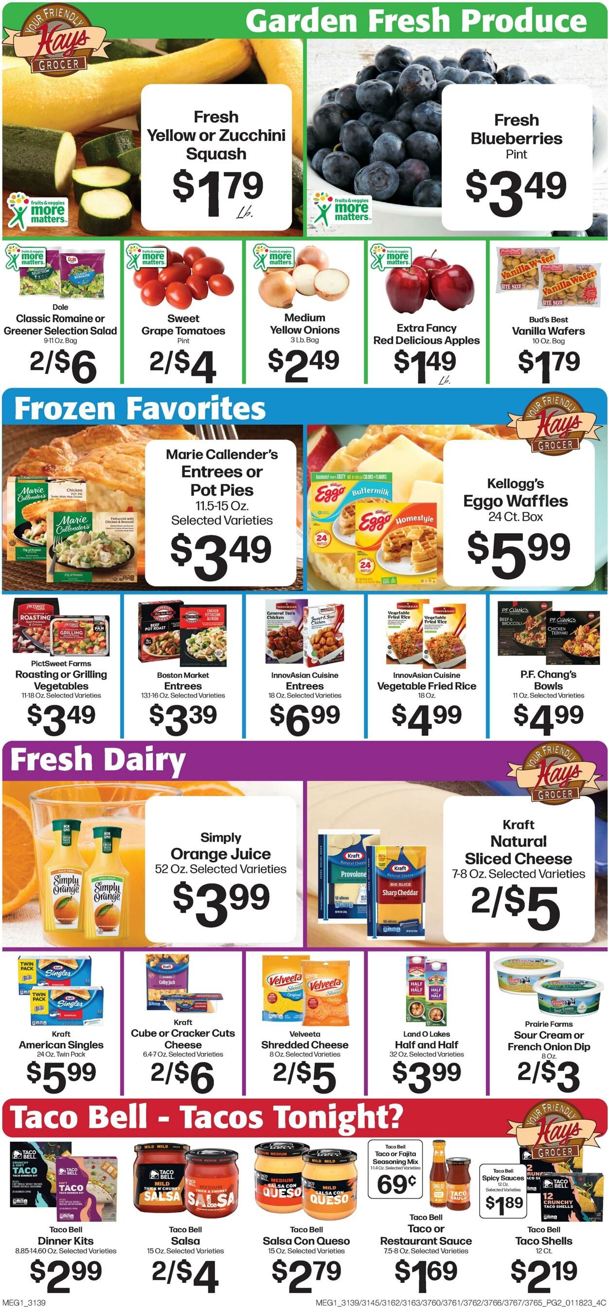 Weekly ad Hays Supermarkets 01/18/2023 - 01/24/2023