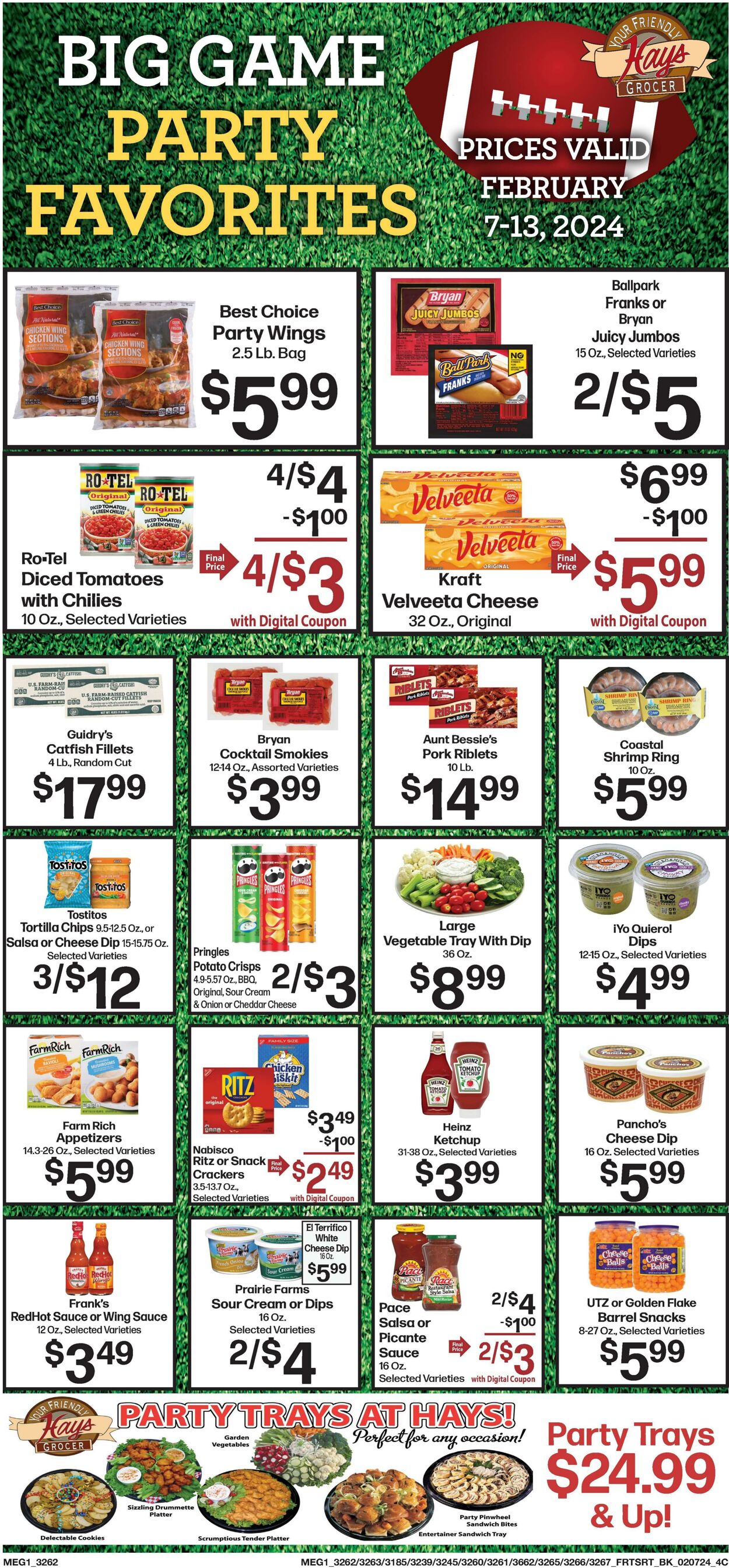 Weekly ad Hays Supermarkets 02/07/2024 - 02/14/2024