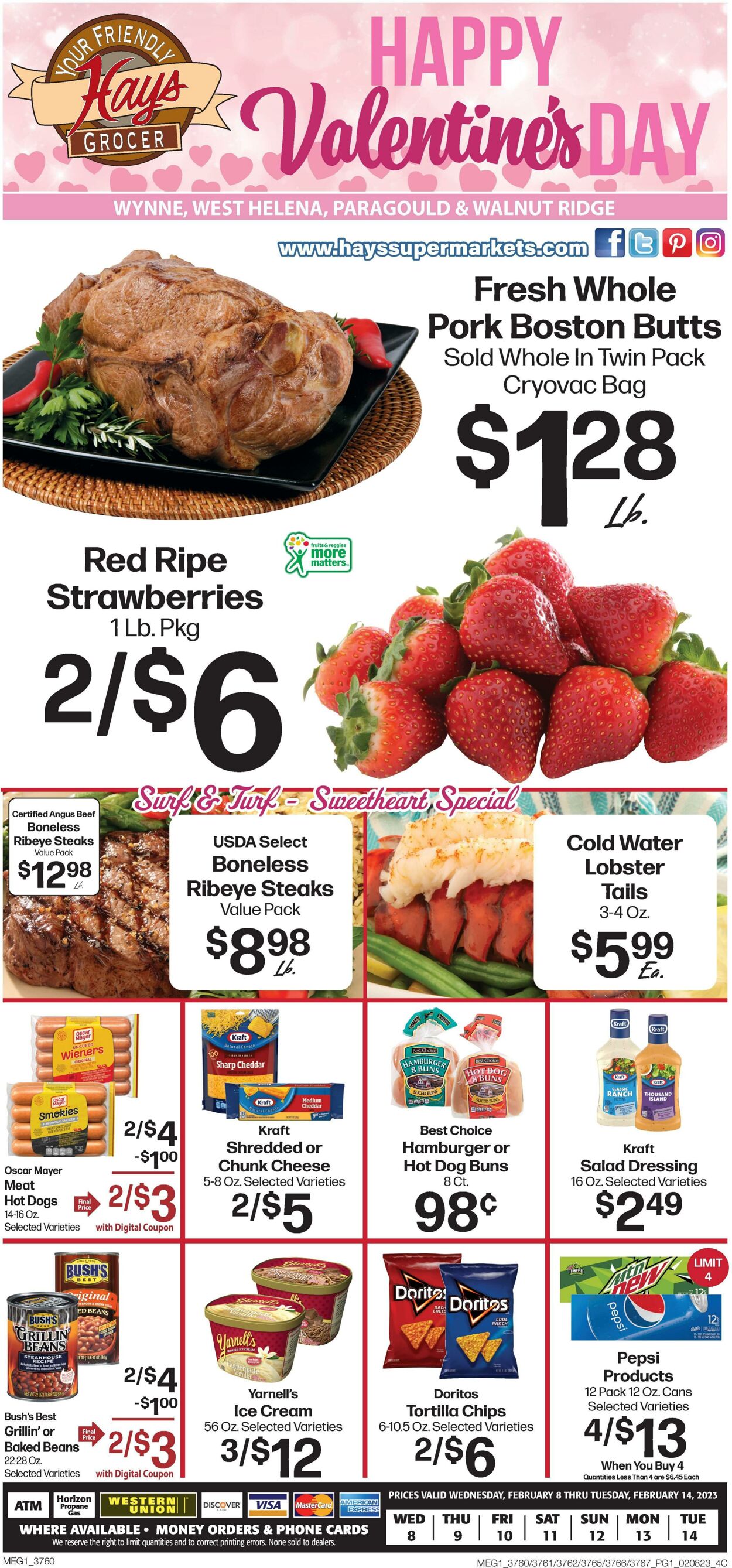 Weekly ad Hays Supermarkets 02/08/2023 - 02/14/2023