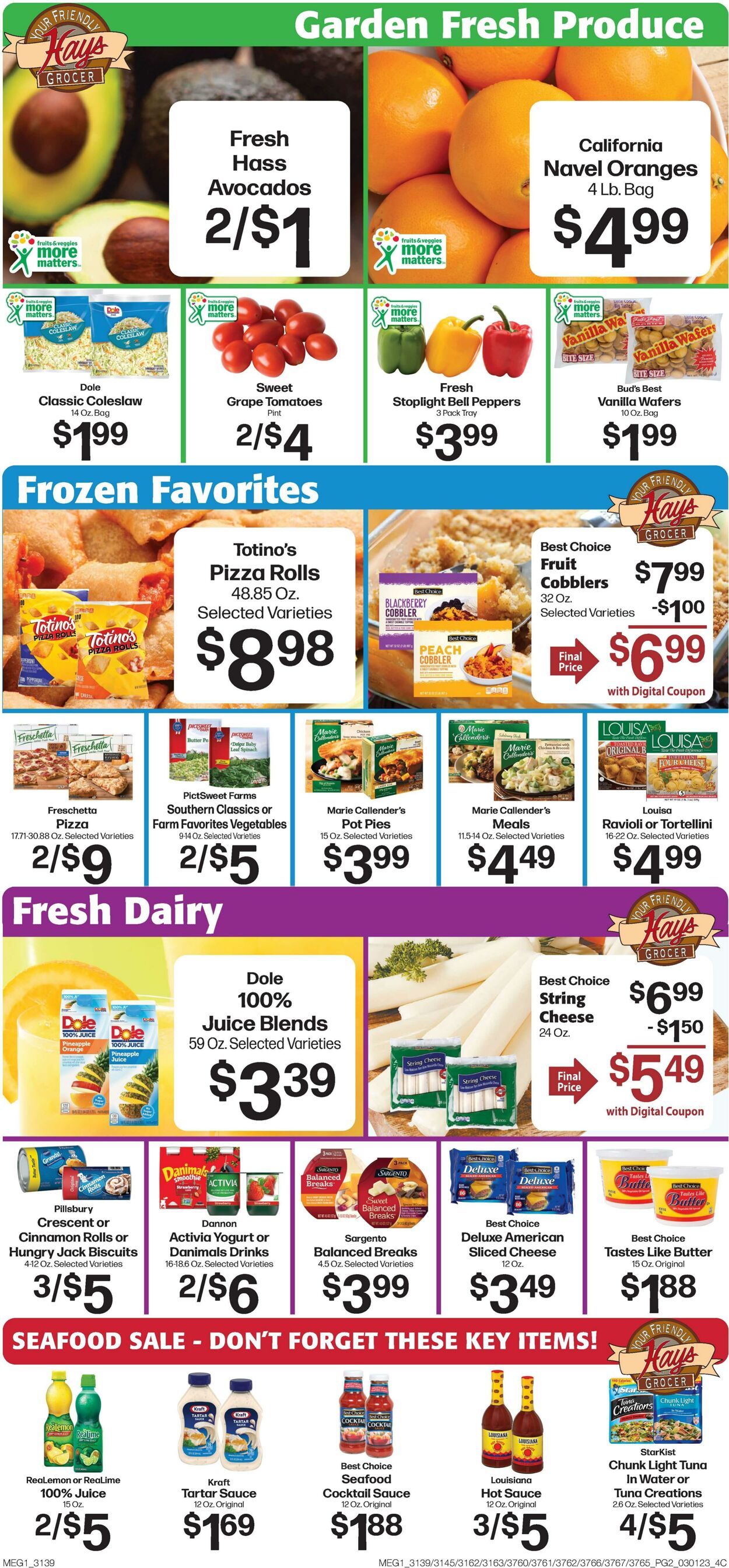 Weekly ad Hays Supermarkets 03/01/2023 - 03/07/2023