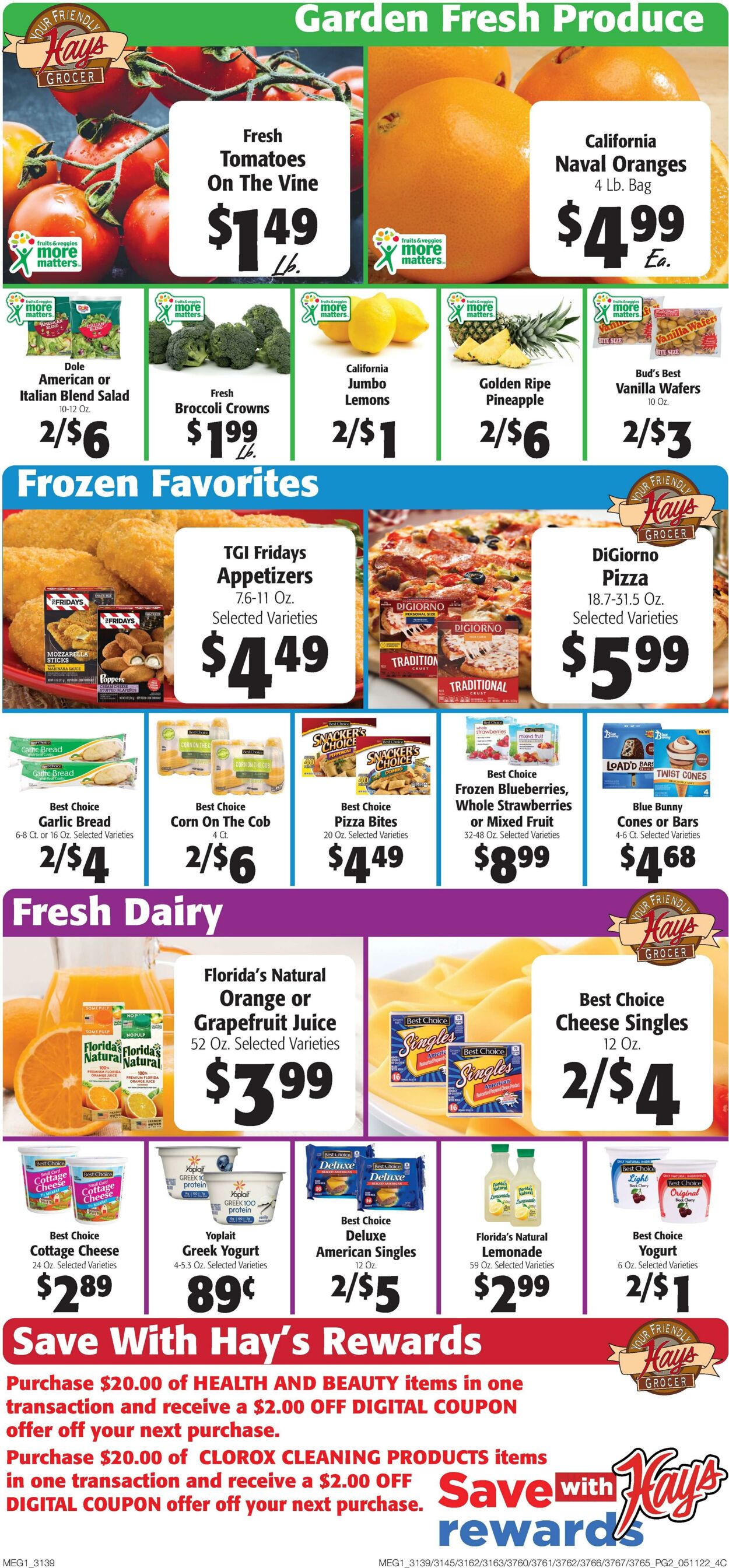 Weekly ad Hays Supermarkets 05/11/2022 - 05/17/2022