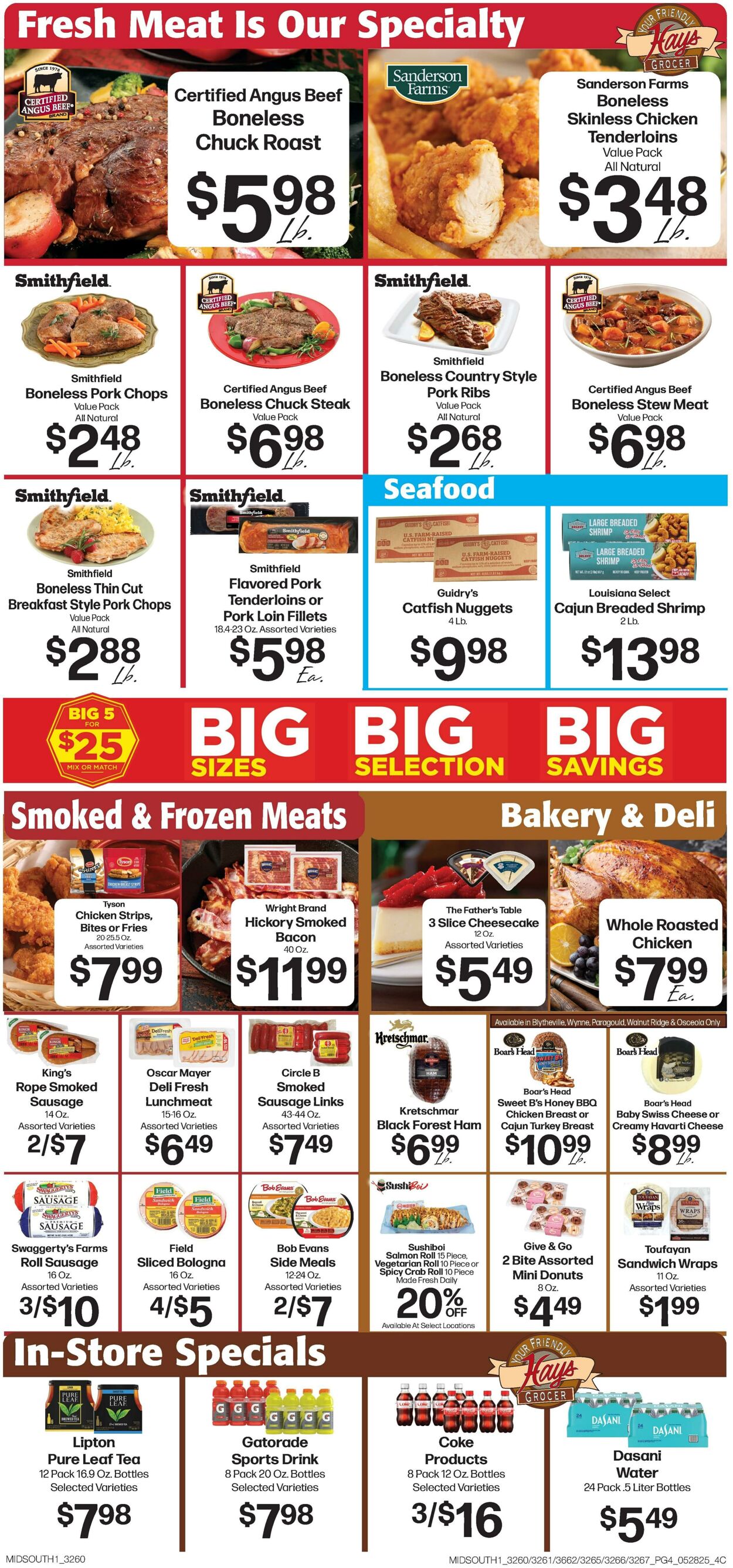 Weekly ad Hays Supermarkets 05/28/2025 - 06/03/2025