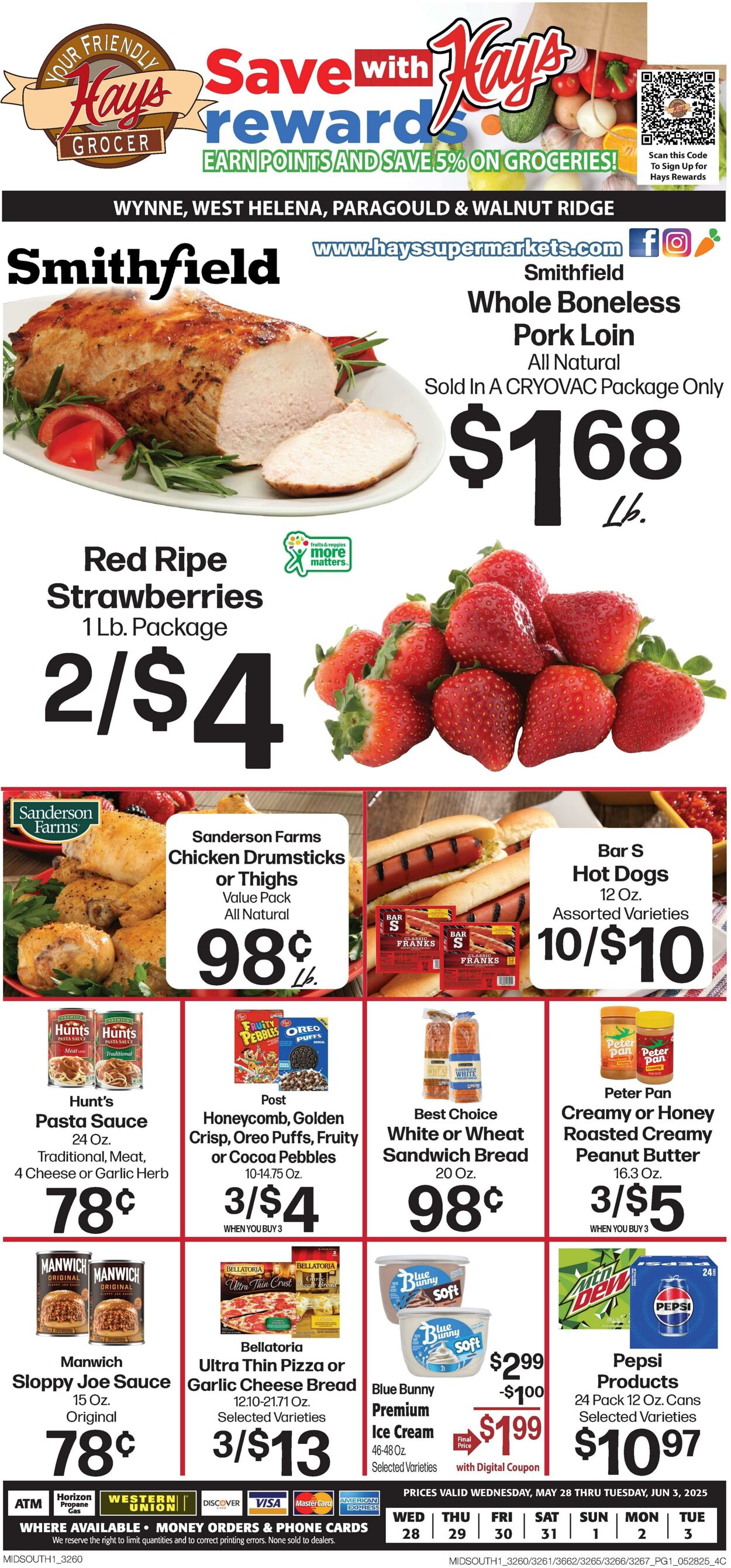 Weekly ad Hays Supermarkets 05/28/2025 - 06/03/2025
