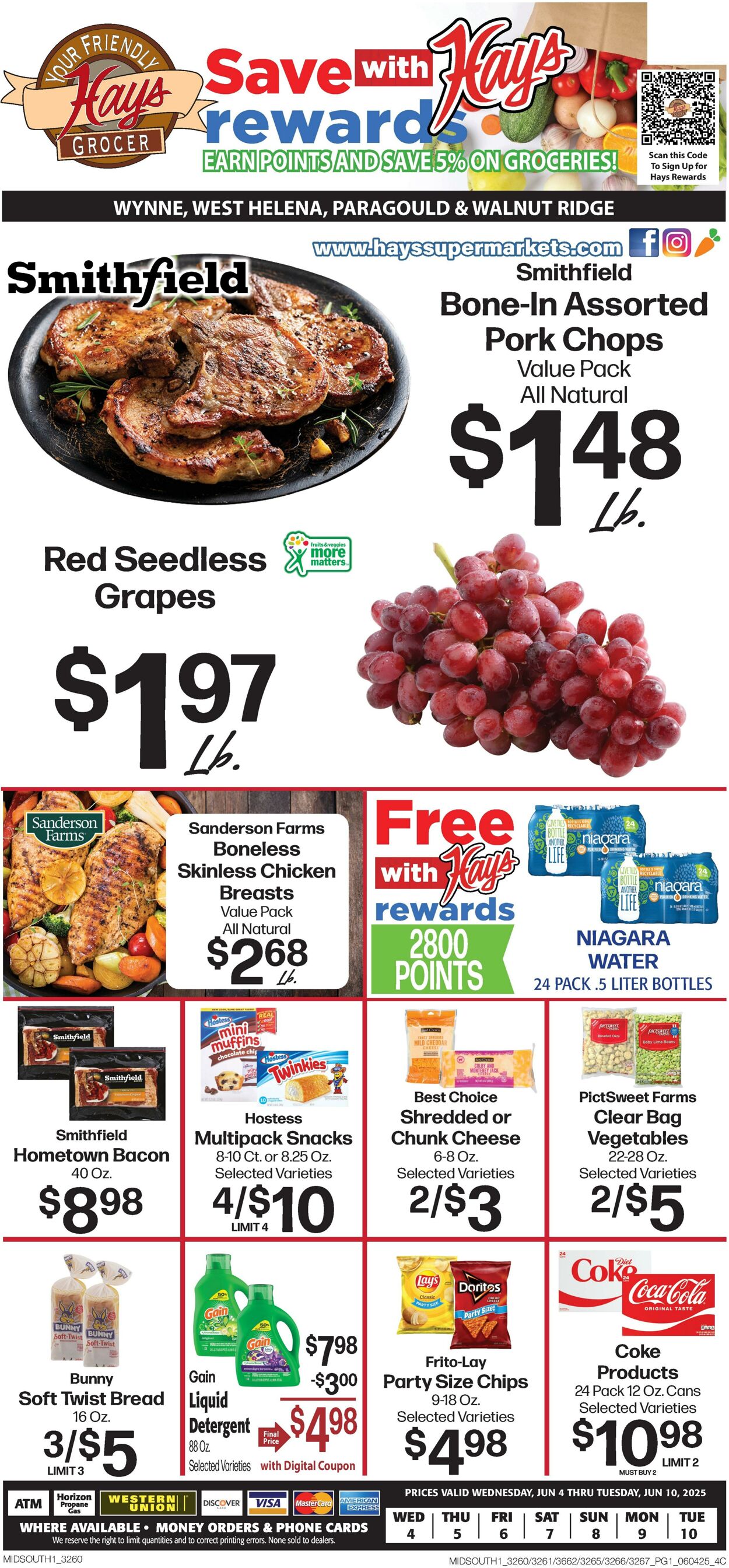 Weekly ad Hays Supermarkets 06/04/2025 - 06/10/2025