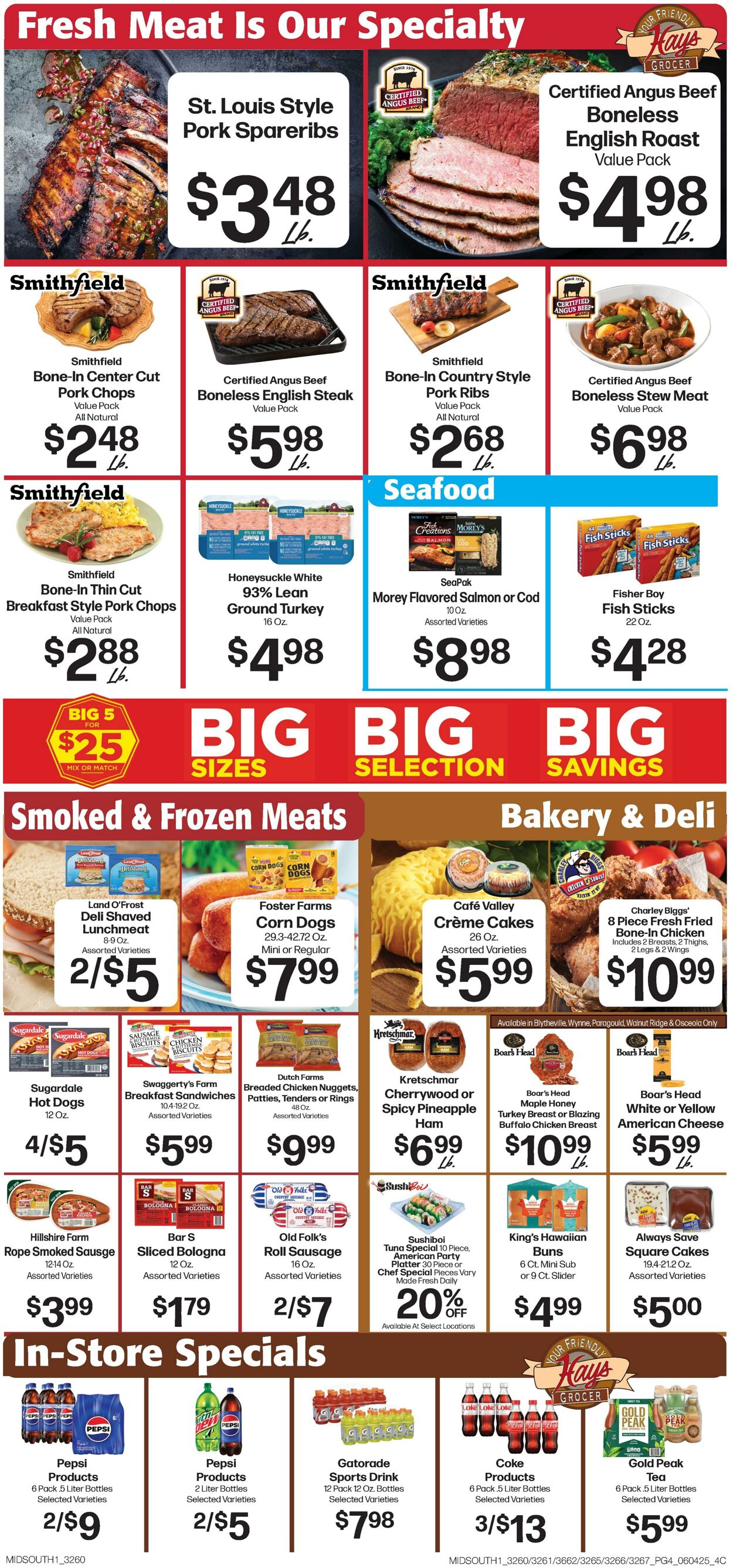 Weekly ad Hays Supermarkets 06/04/2025 - 06/10/2025