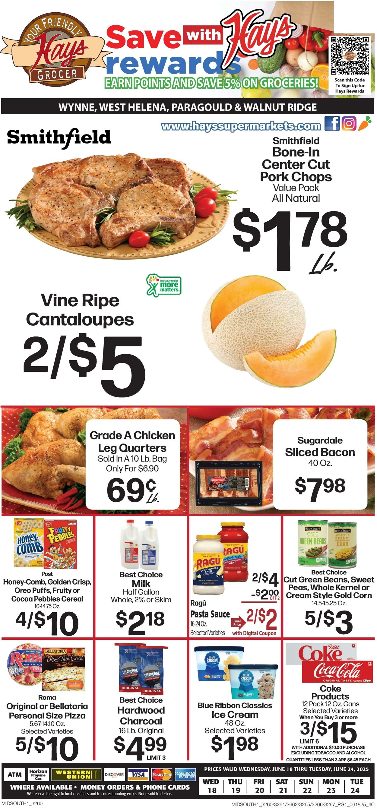 Weekly ad Hays Supermarkets 06/18/2025 - 06/24/2025