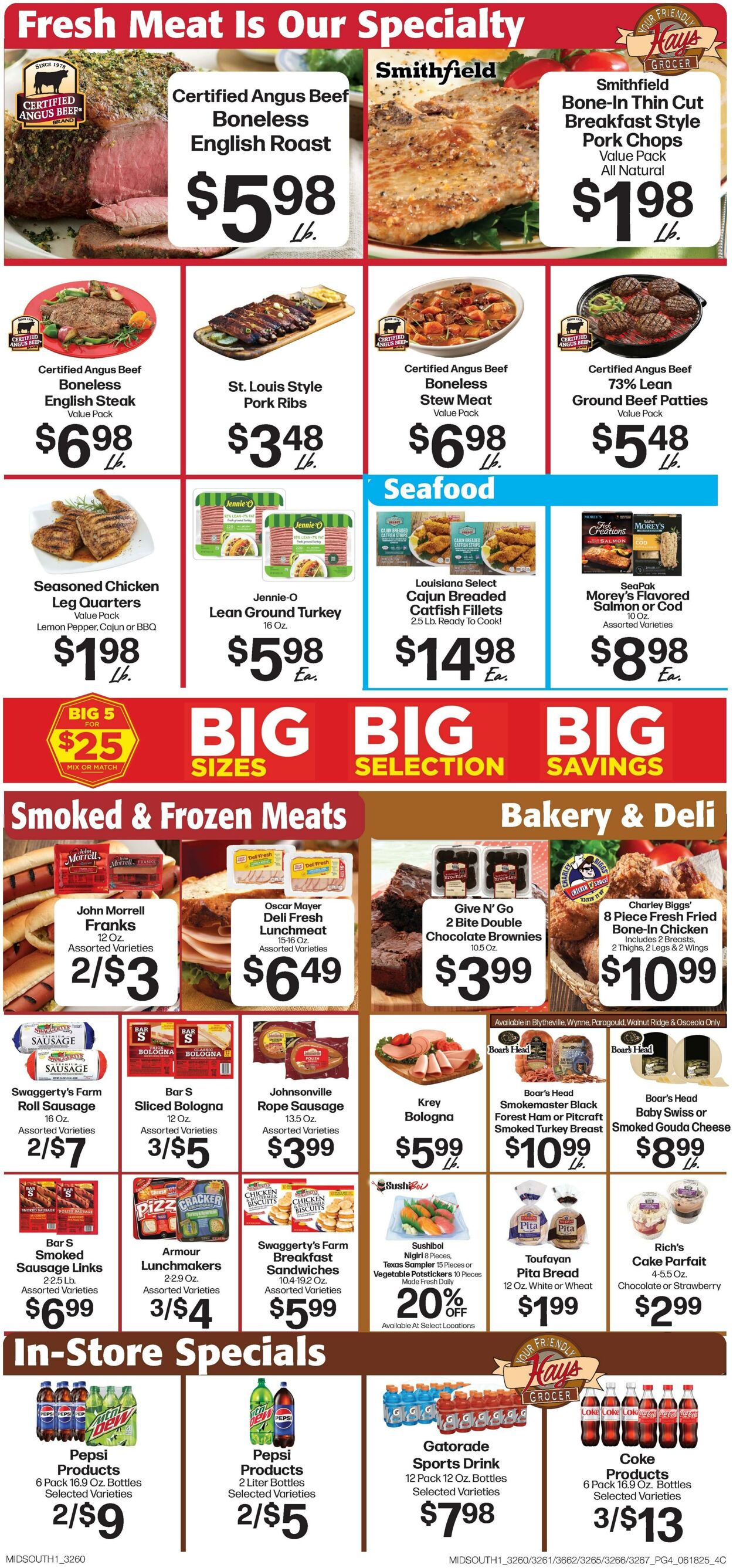 Weekly ad Hays Supermarkets 06/18/2025 - 06/24/2025