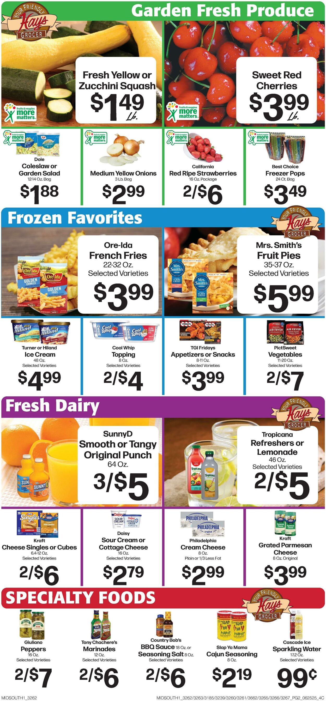 Weekly ad Hays Supermarkets 06/25/2025 - 07/01/2025