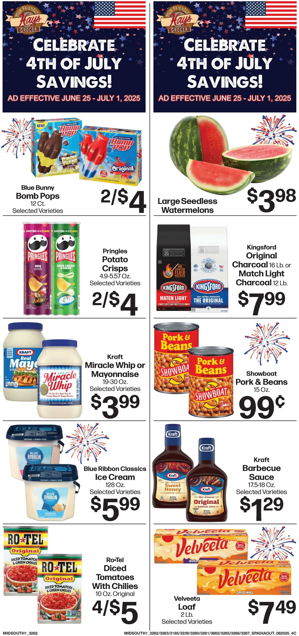 Weekly ad Hays Supermarkets 06/25/2025 - 07/01/2025