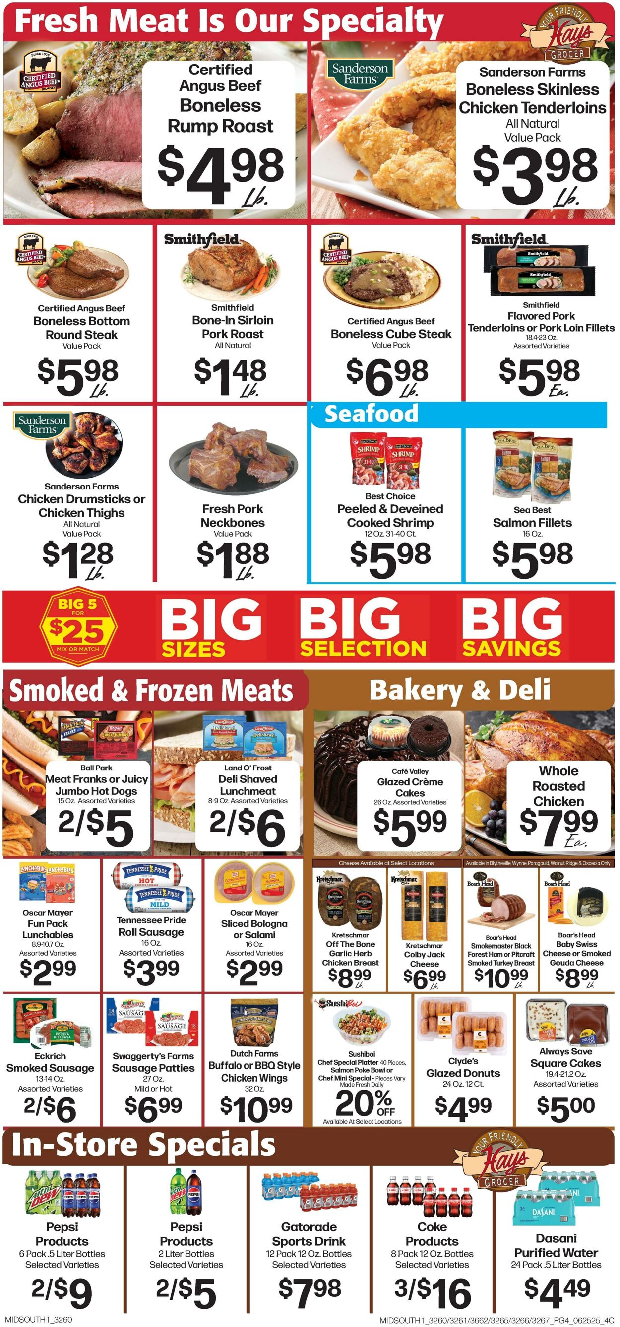 Weekly ad Hays Supermarkets 06/25/2025 - 07/01/2025