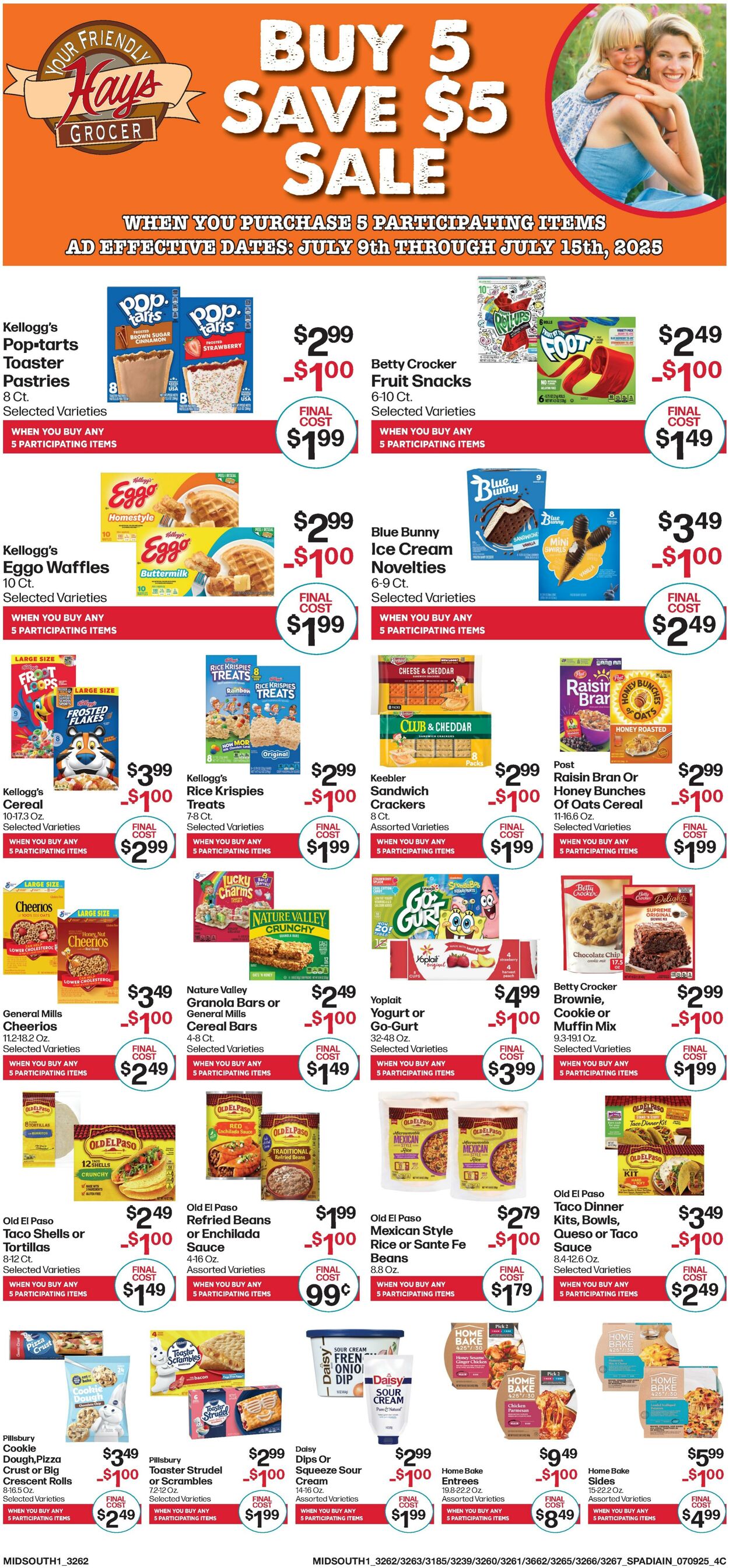 Weekly ad Hays Supermarkets 07/09/2025 - 07/15/2025