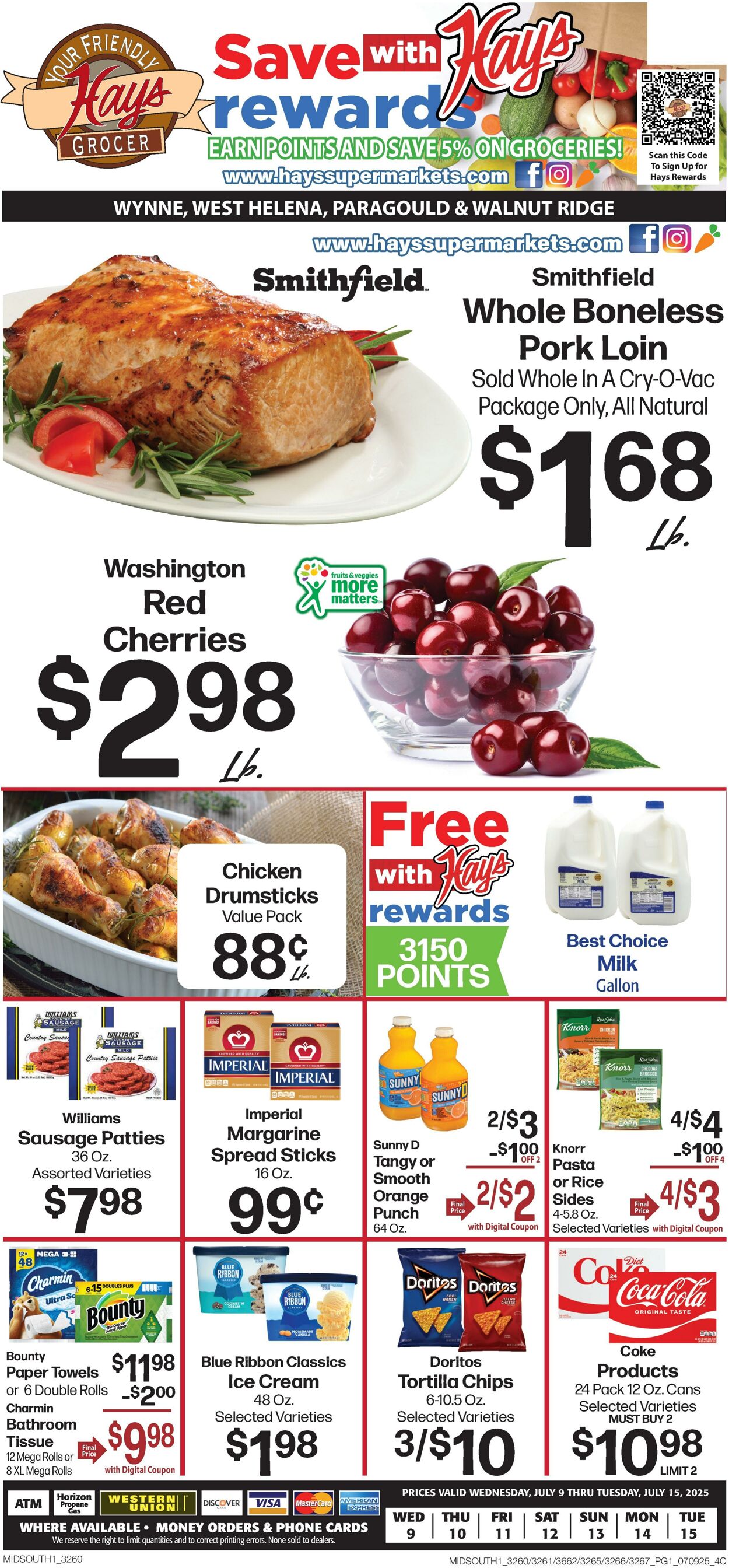 Weekly ad Hays Supermarkets 07/09/2025 - 07/15/2025