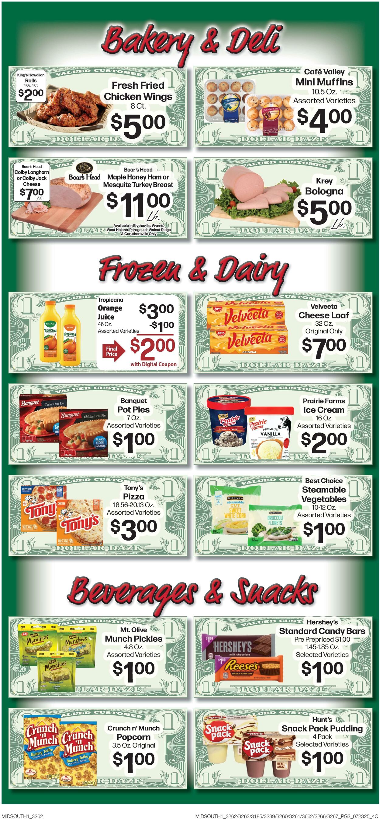 Weekly ad Hays Supermarkets 07/23/2025 - 07/29/2025