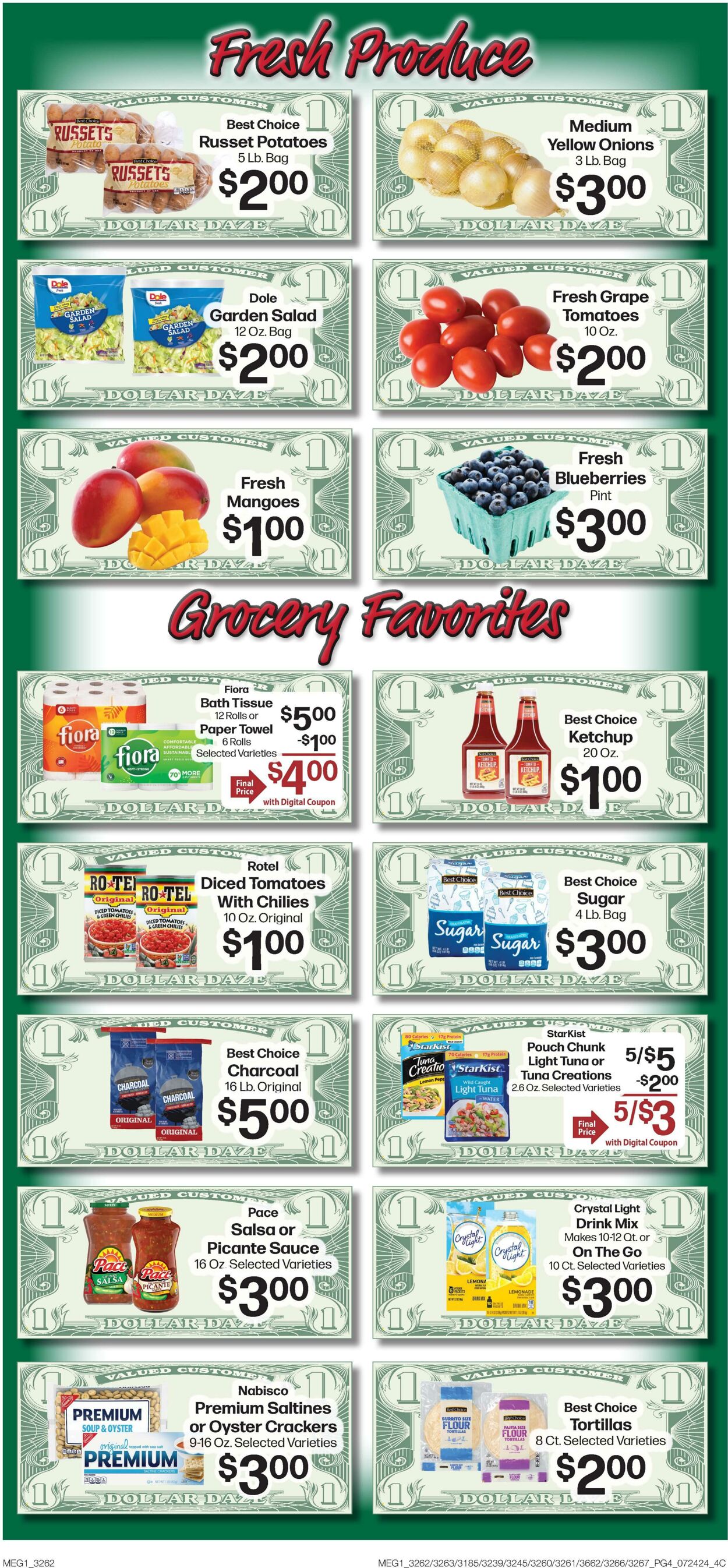 Weekly ad Hays Supermarkets 07/24/2024 - 07/30/2024