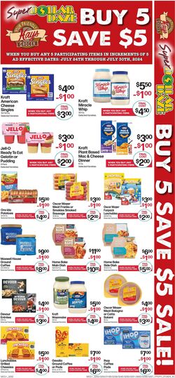 Weekly ad Hays Supermarkets 07/24/2024 - 07/30/2024
