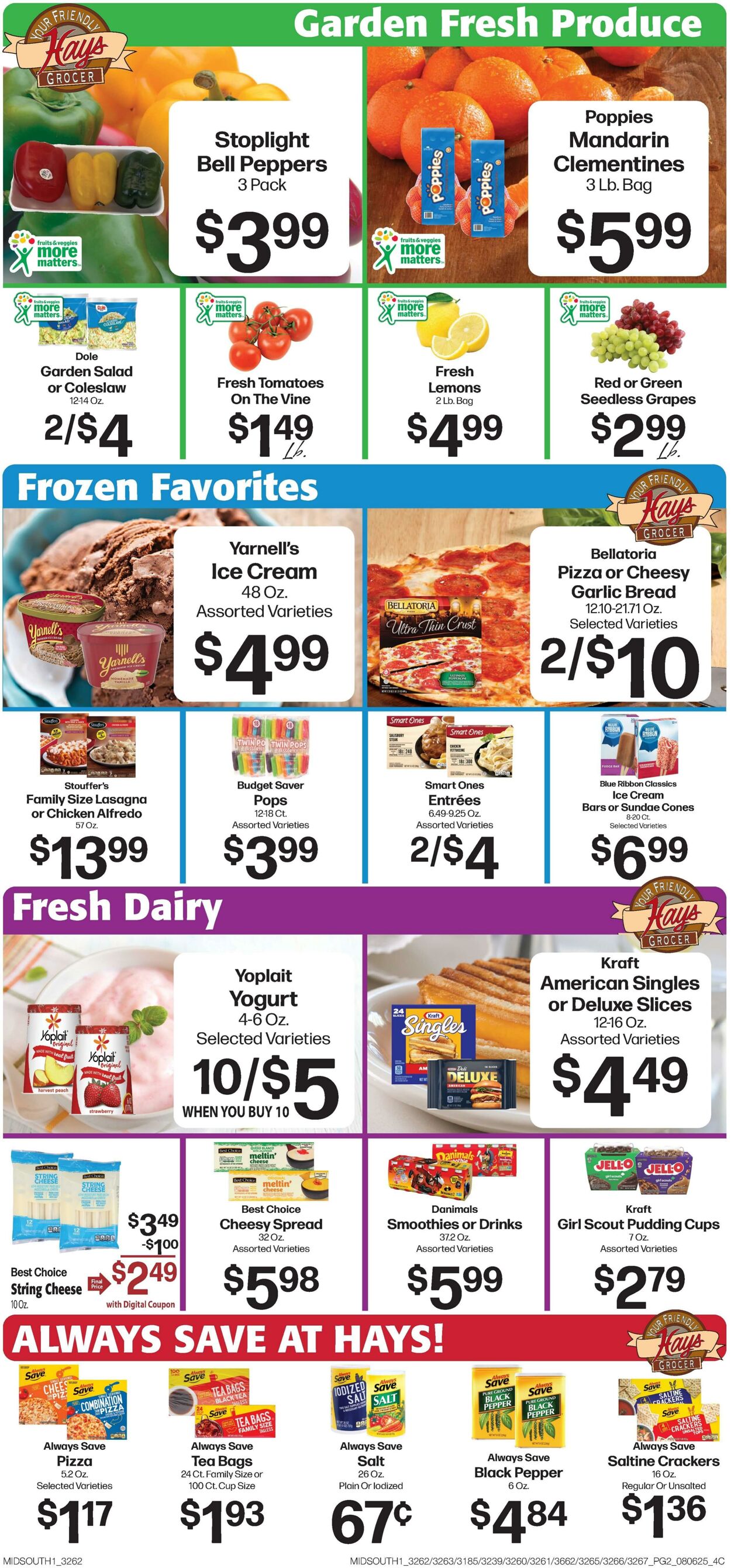 Weekly ad Hays Supermarkets 08/06/2025 - 08/11/2025