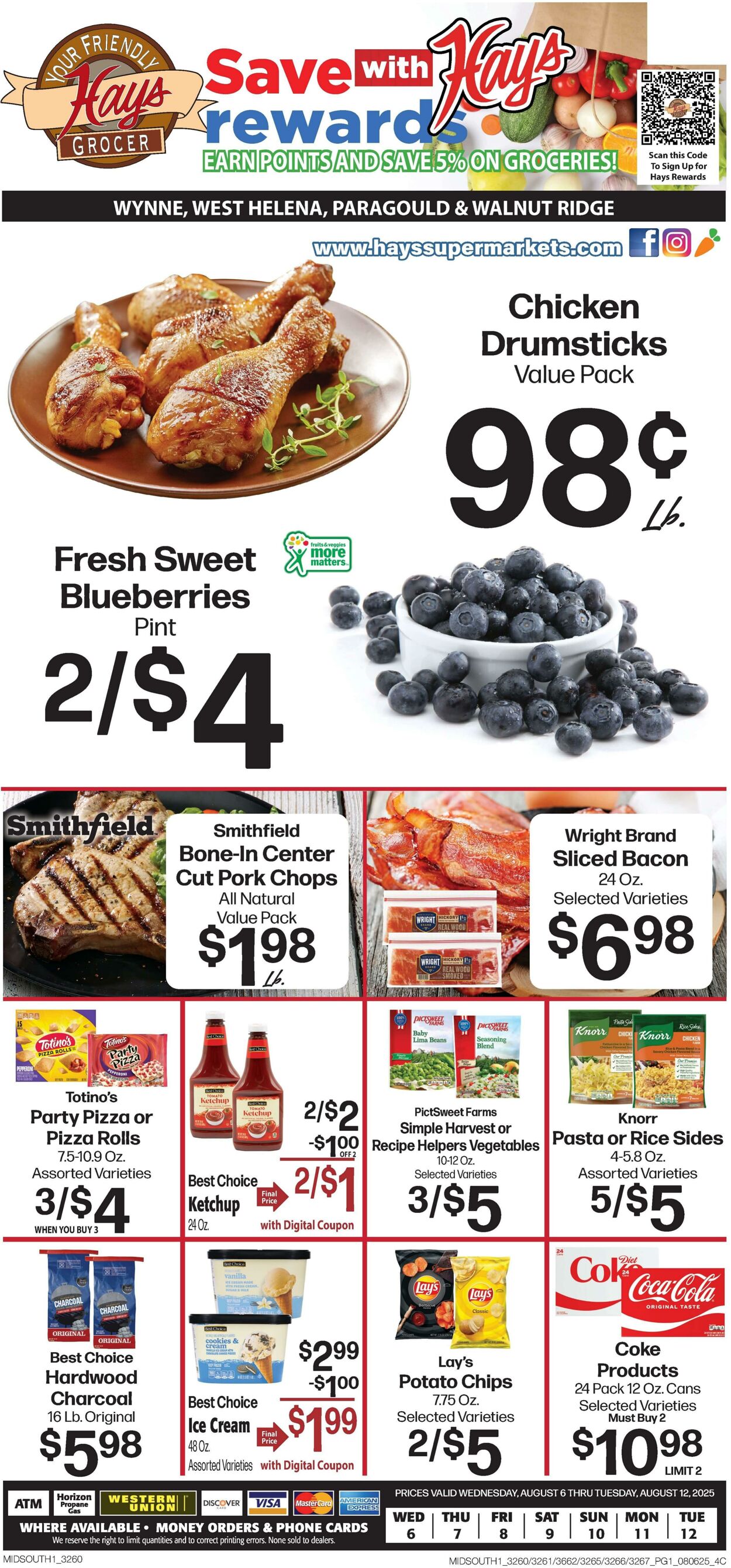 Weekly ad Hays Supermarkets 08/06/2025 - 08/11/2025