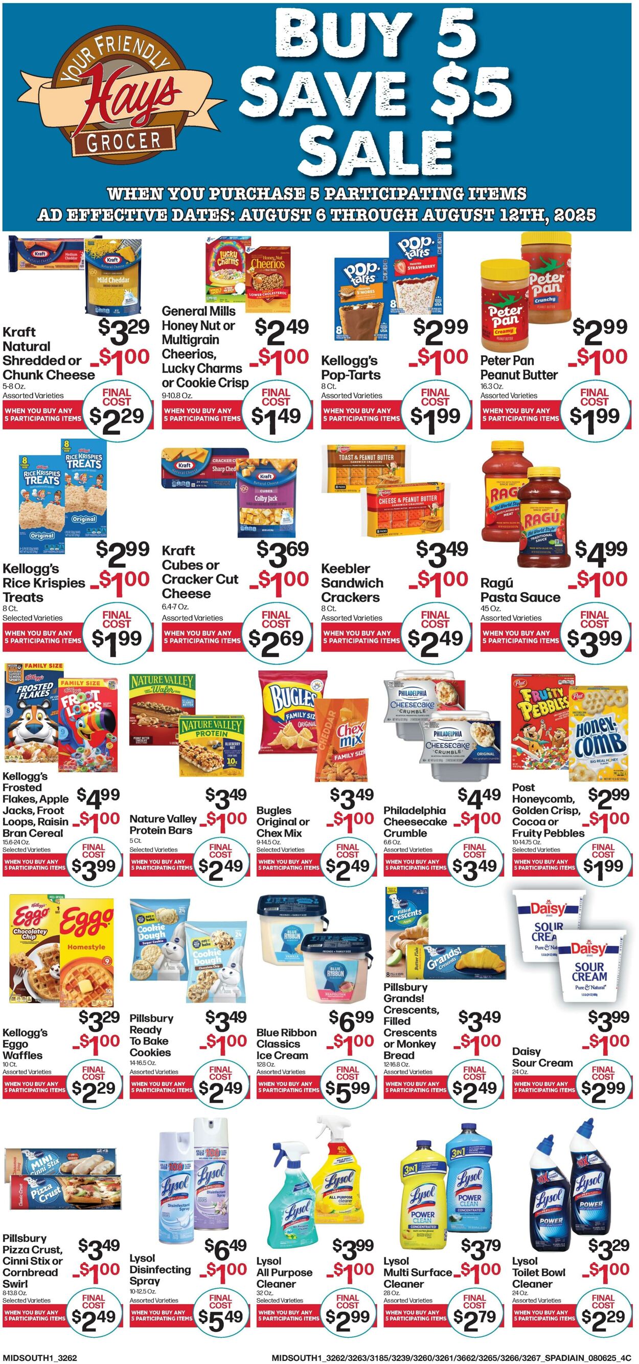 Weekly ad Hays Supermarkets 08/06/2025 - 08/11/2025
