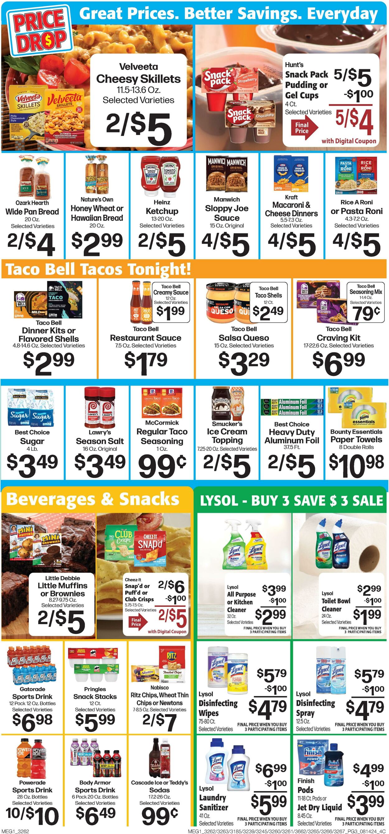 Weekly ad Hays Supermarkets 08/14/2024 - 08/20/2024