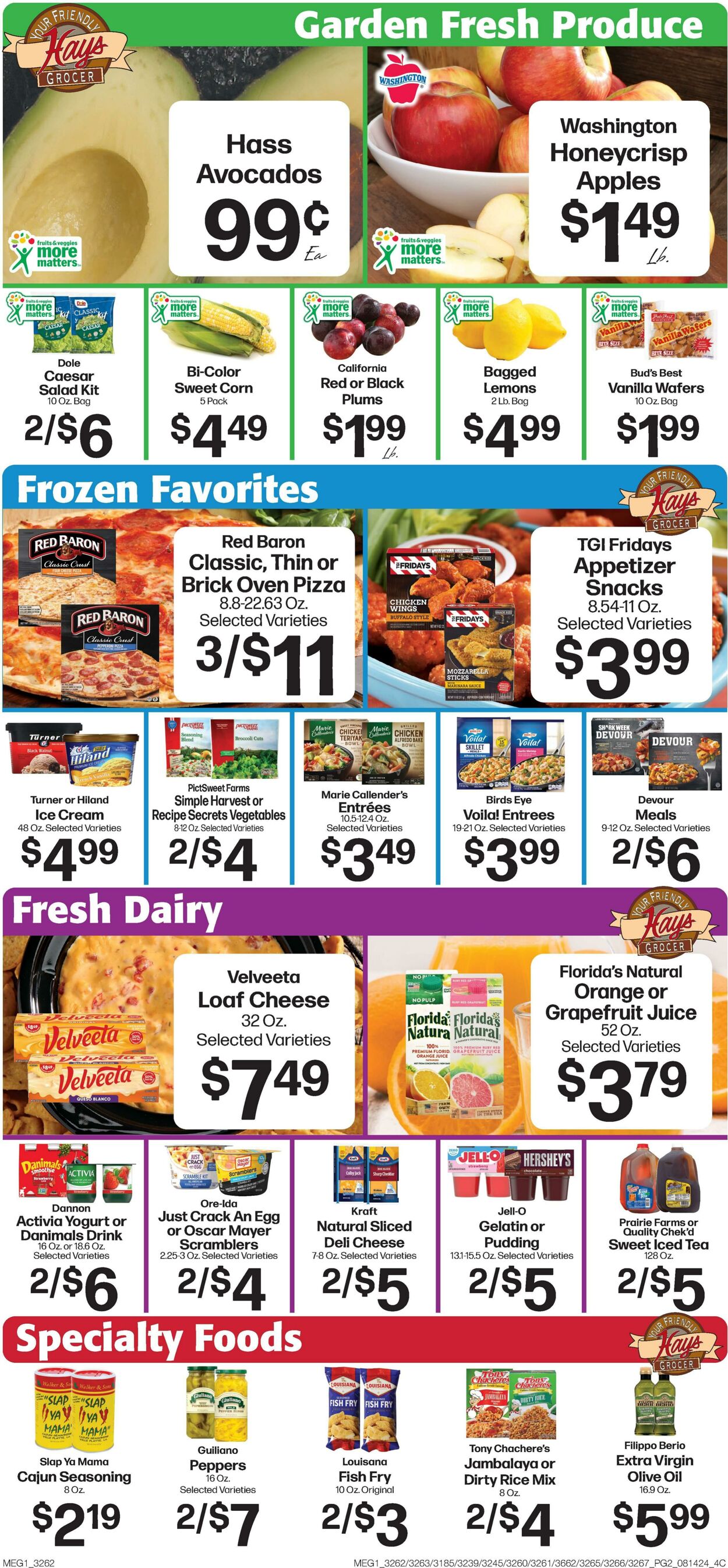 Weekly ad Hays Supermarkets 08/14/2024 - 08/20/2024