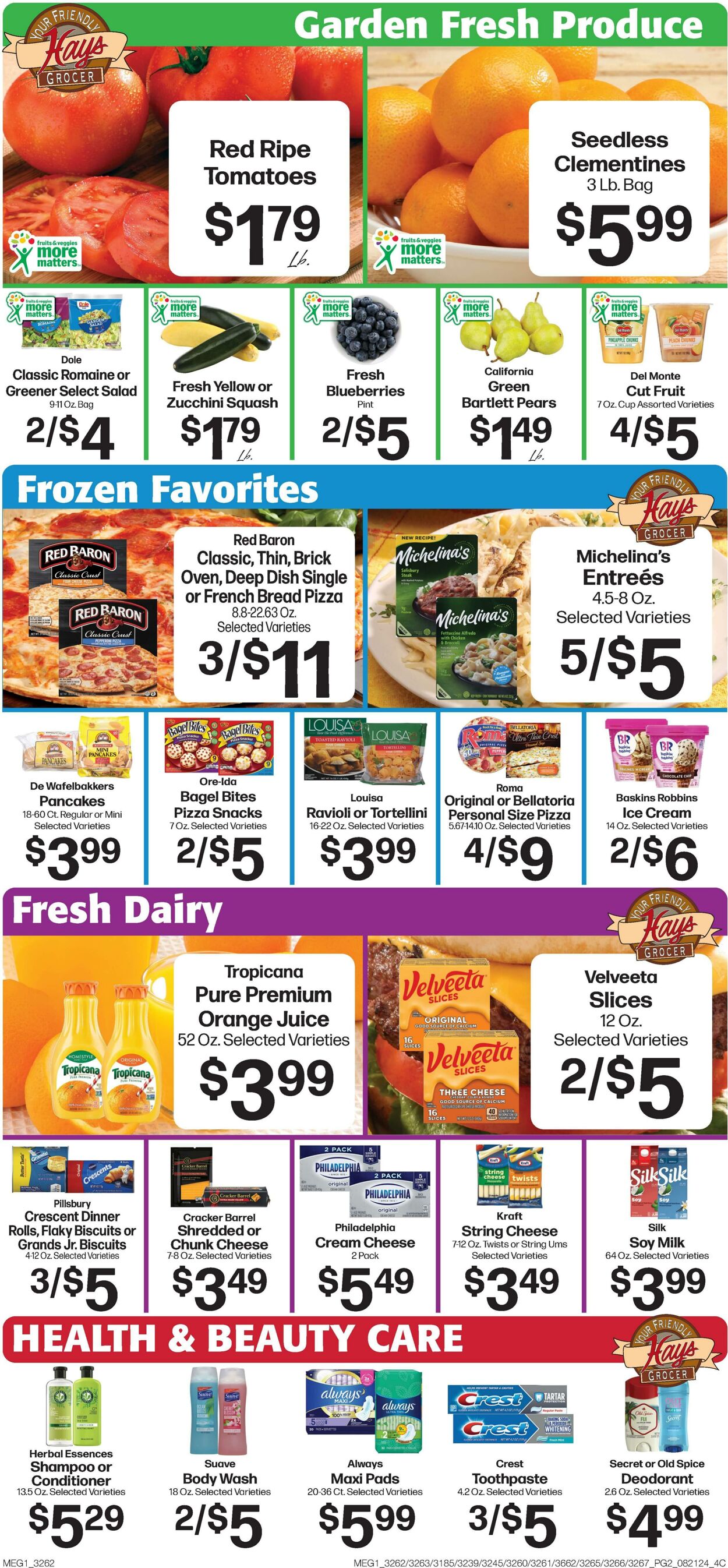 Weekly ad Hays Supermarkets 08/21/2024 - 08/27/2024