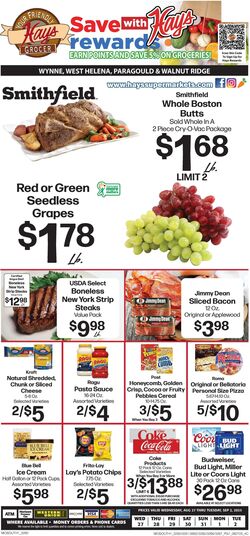 Weekly ad Hays Supermarkets 08/27/2025 - 09/02/2025