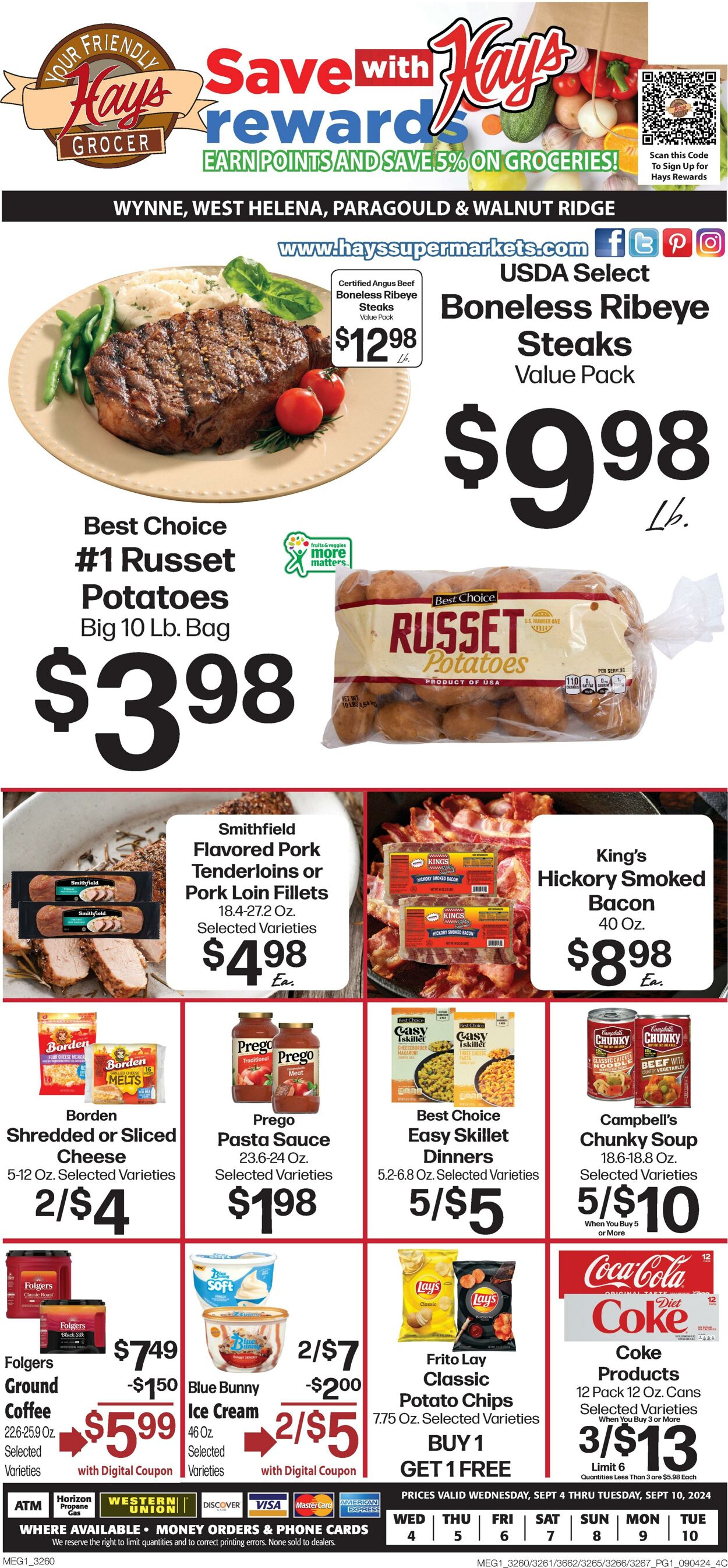 Weekly ad Hays Supermarkets 09/04/2024 - 09/10/2024