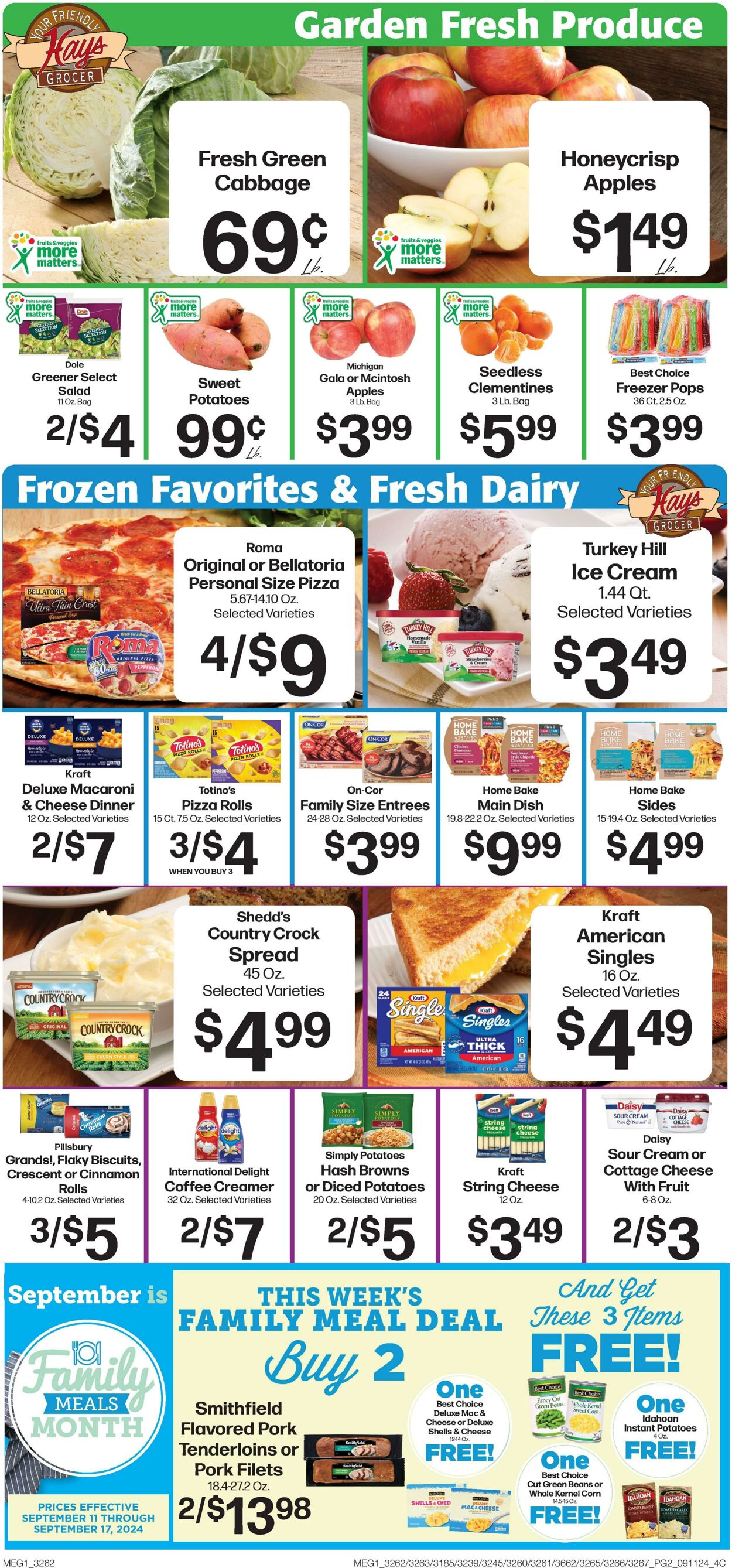 Weekly ad Hays Supermarkets 09/11/2024 - 09/17/2024