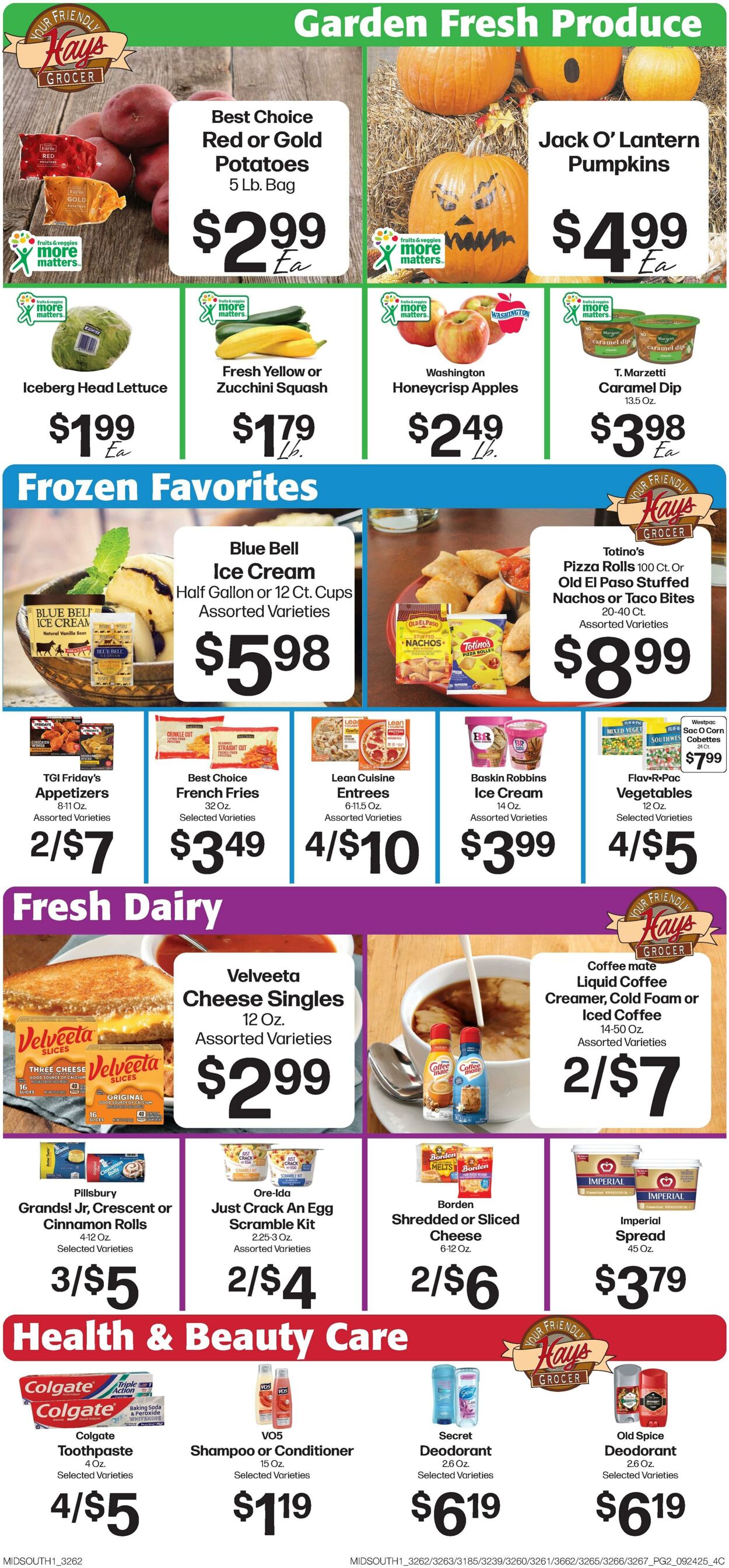Weekly ad Hays Supermarkets 09/24/2025 - 10/30/2025
