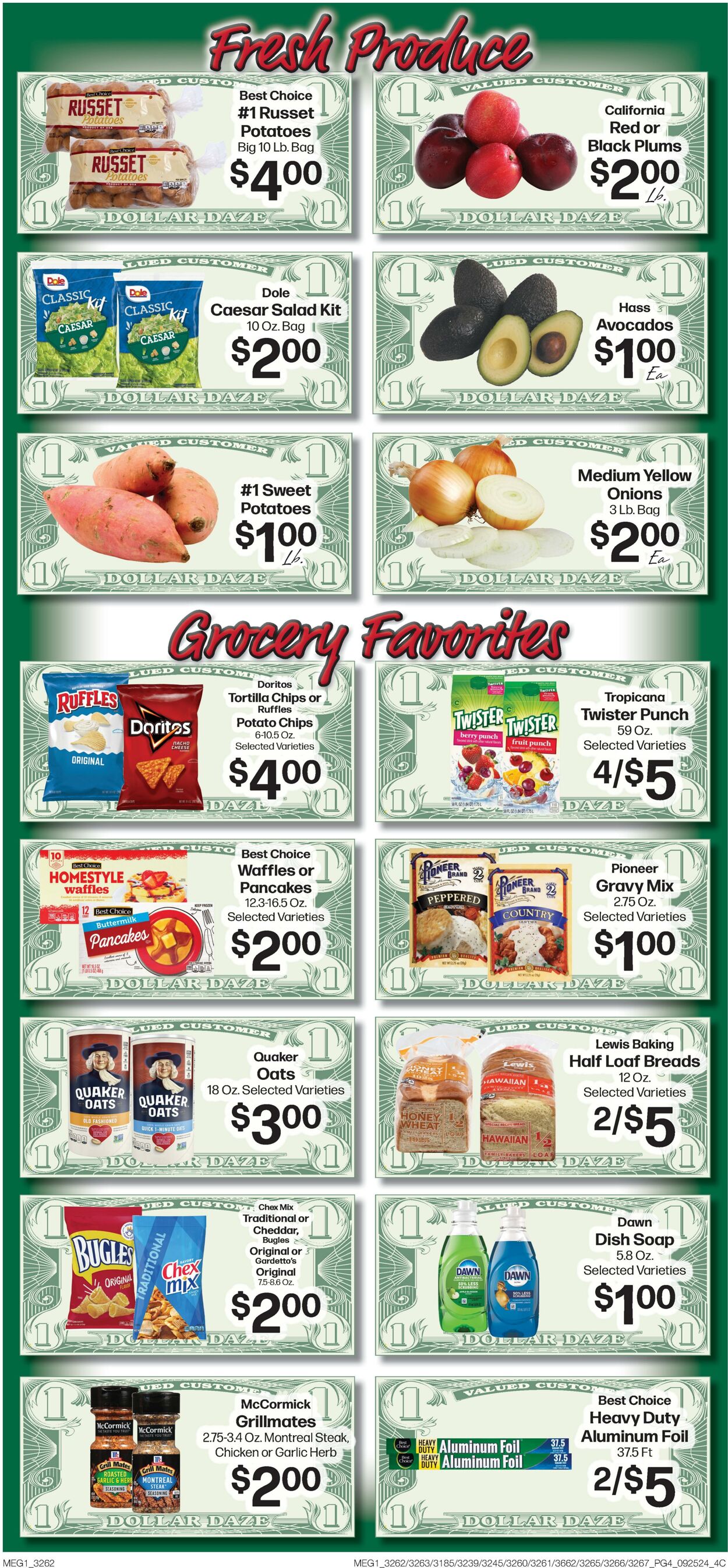 Weekly ad Hays Supermarkets 09/25/2024 - 10/01/2024