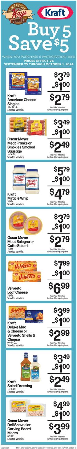 Weekly ad Hays Supermarkets 10/02/2024 - 10/08/2024