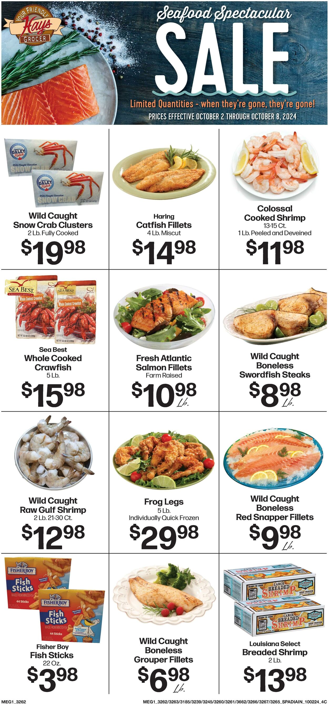 Weekly ad Hays Supermarkets 10/02/2024 - 10/08/2024