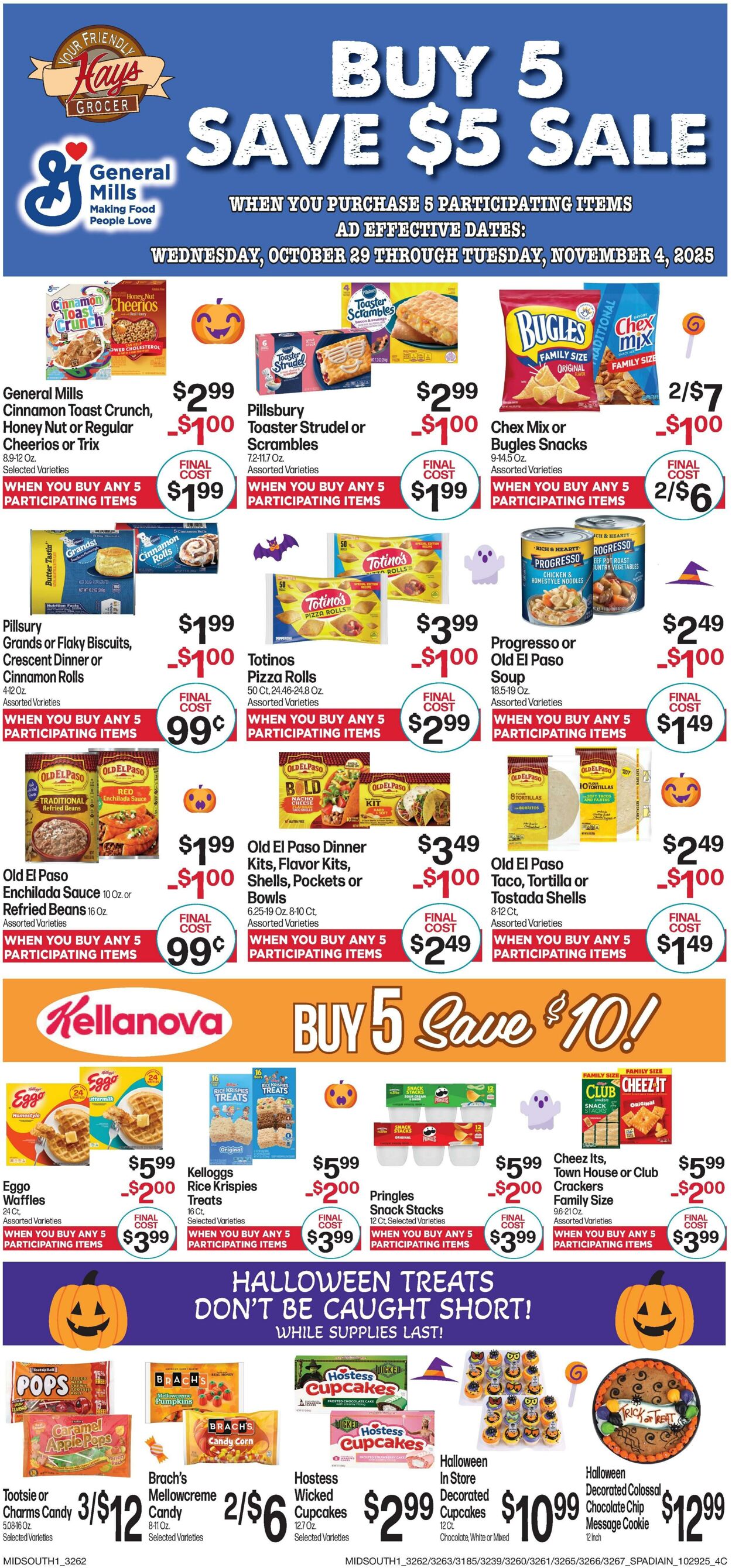 Weekly ad Hays Supermarkets 10/29/2025 - 11/04/2025