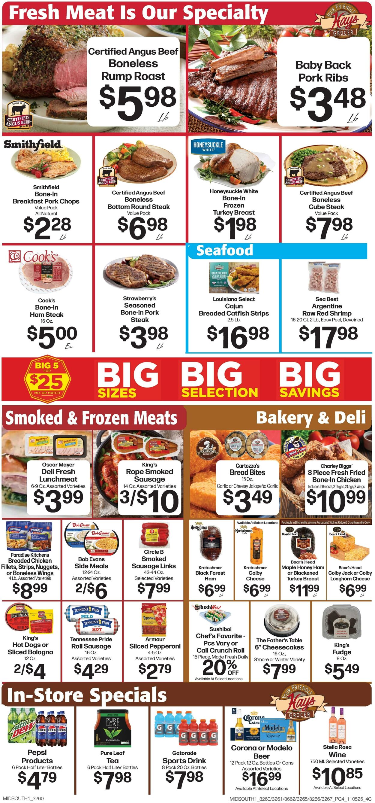 Weekly ad Hays Supermarkets 11/05/2025 - 11/11/2025