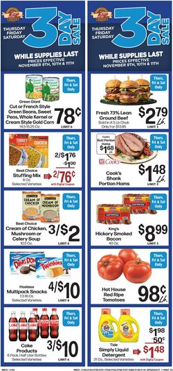 Weekly ad Hays Supermarkets 11/08/2023 - 11/14/2023