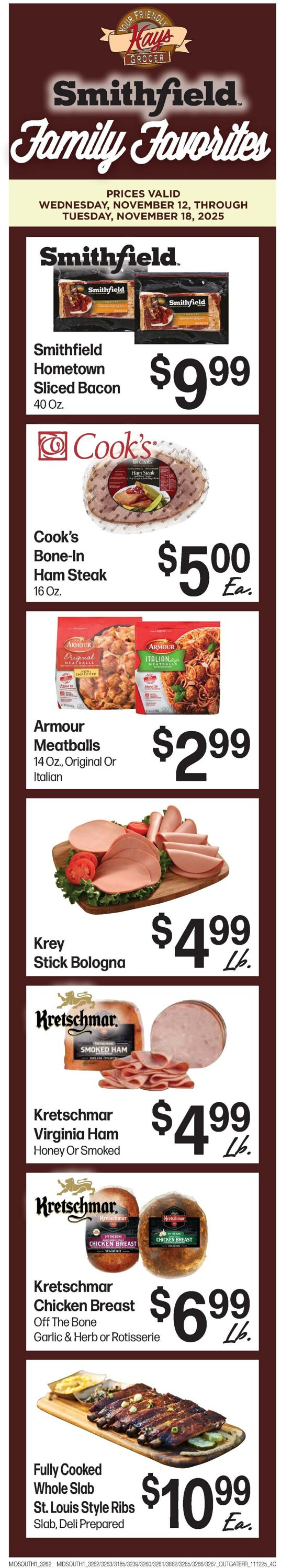 Weekly ad Hays Supermarkets 11/12/2025 - 11/18/2025