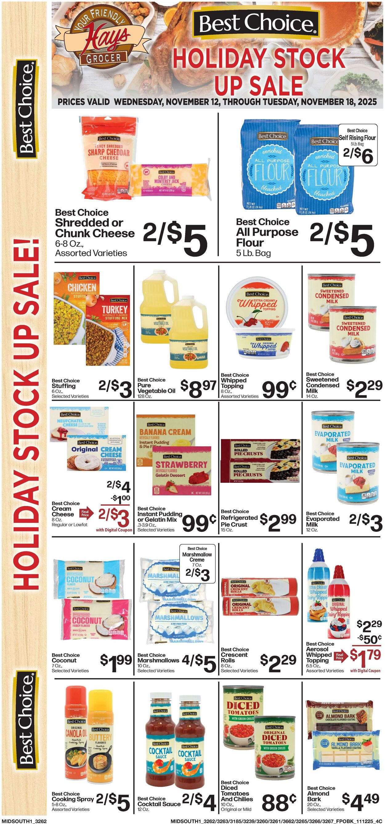 Weekly ad Hays Supermarkets 11/12/2025 - 11/18/2025