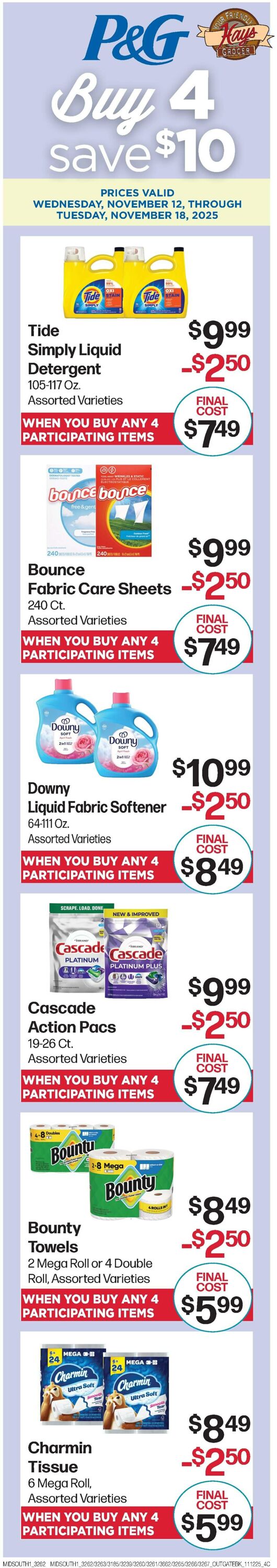 Weekly ad Hays Supermarkets 11/12/2025 - 11/18/2025