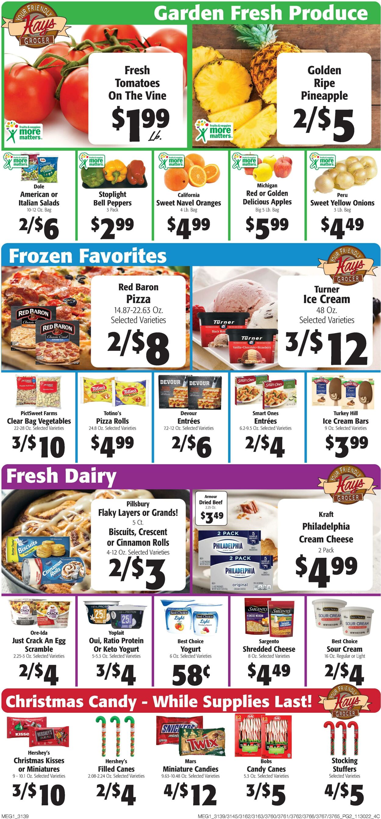 Weekly ad Hays Supermarkets 11/30/2022 - 12/06/2022