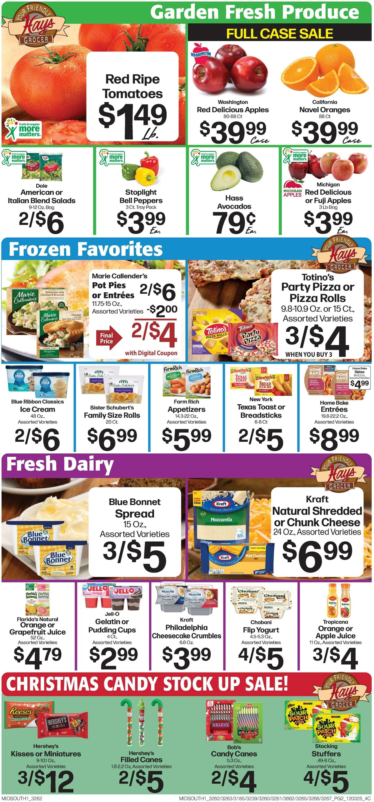 Weekly ad Hays Supermarkets 12/03/2025 - 12/09/2025