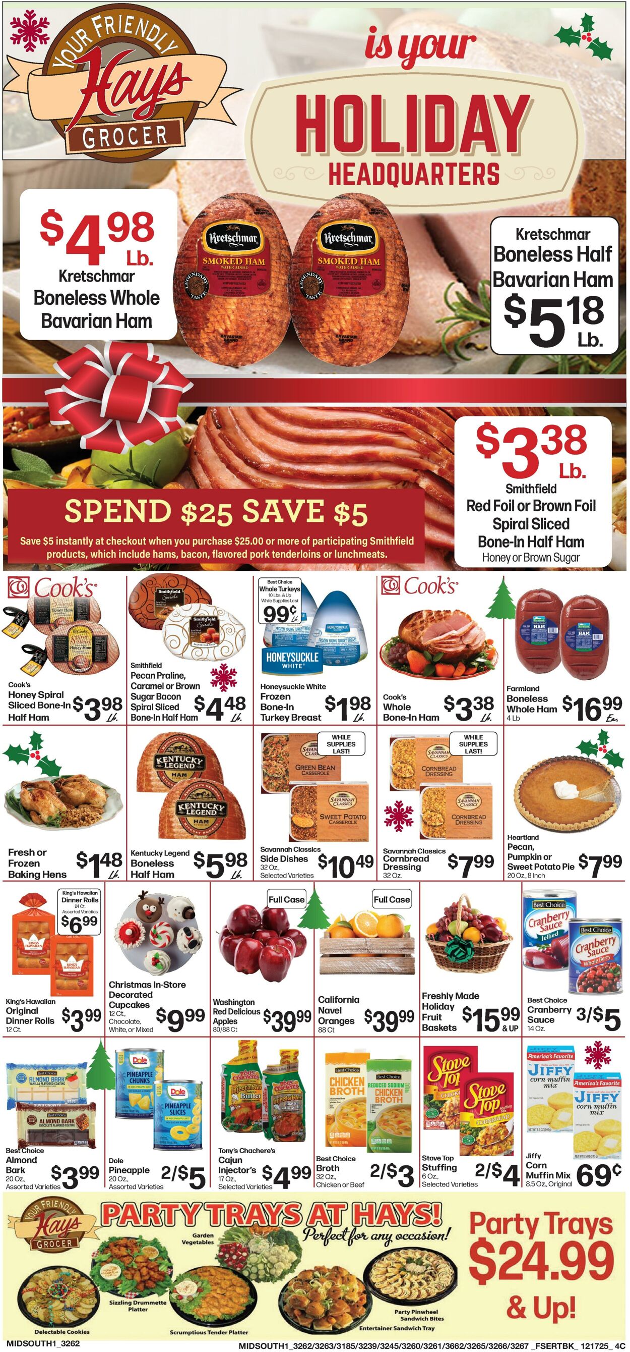 Weekly ad Hays Supermarkets 12/17/2025 - 12/24/2025