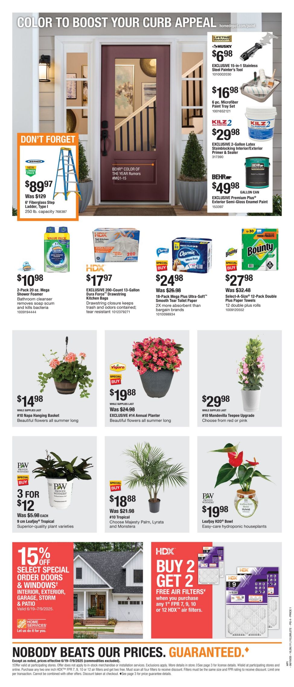 Weekly ad Home Depot 06/19/2025 - 07/09/2025