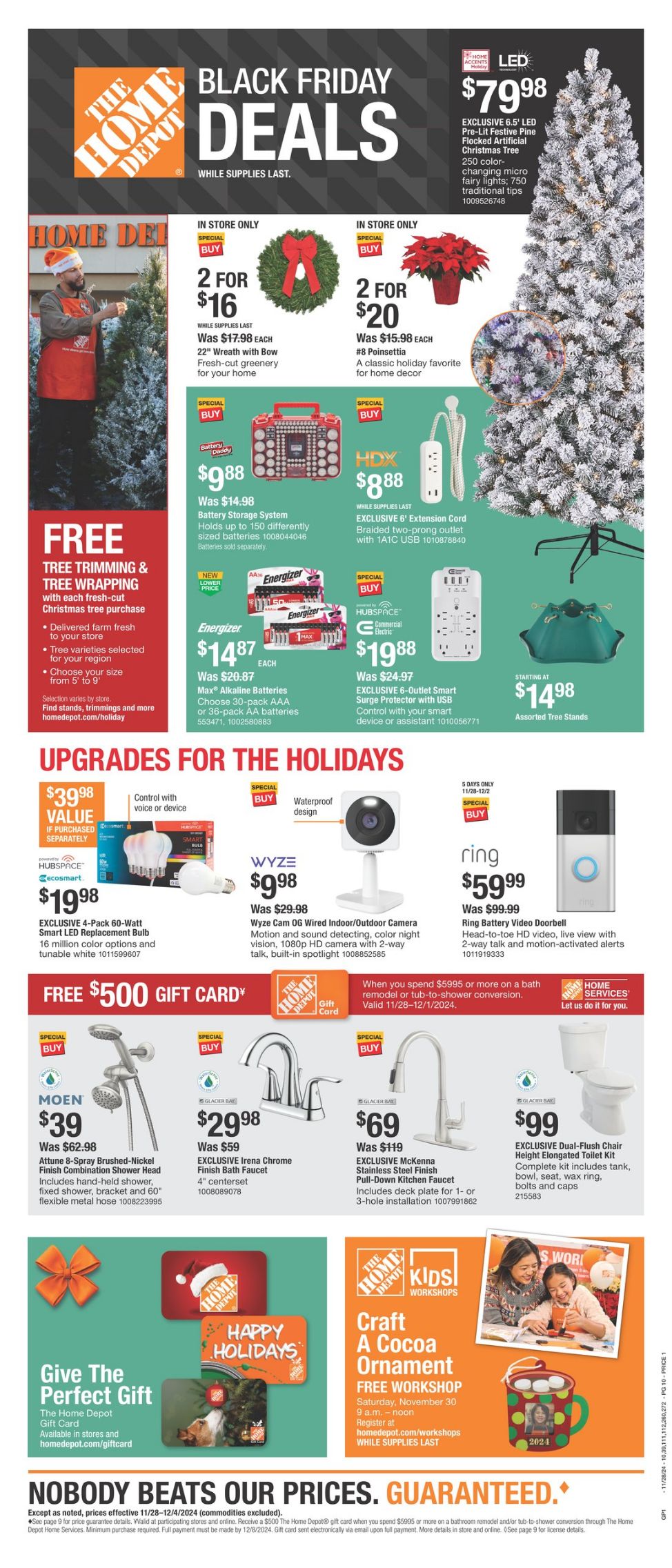 Weekly ad Home Depot 11/28/2024 - 12/04/2024