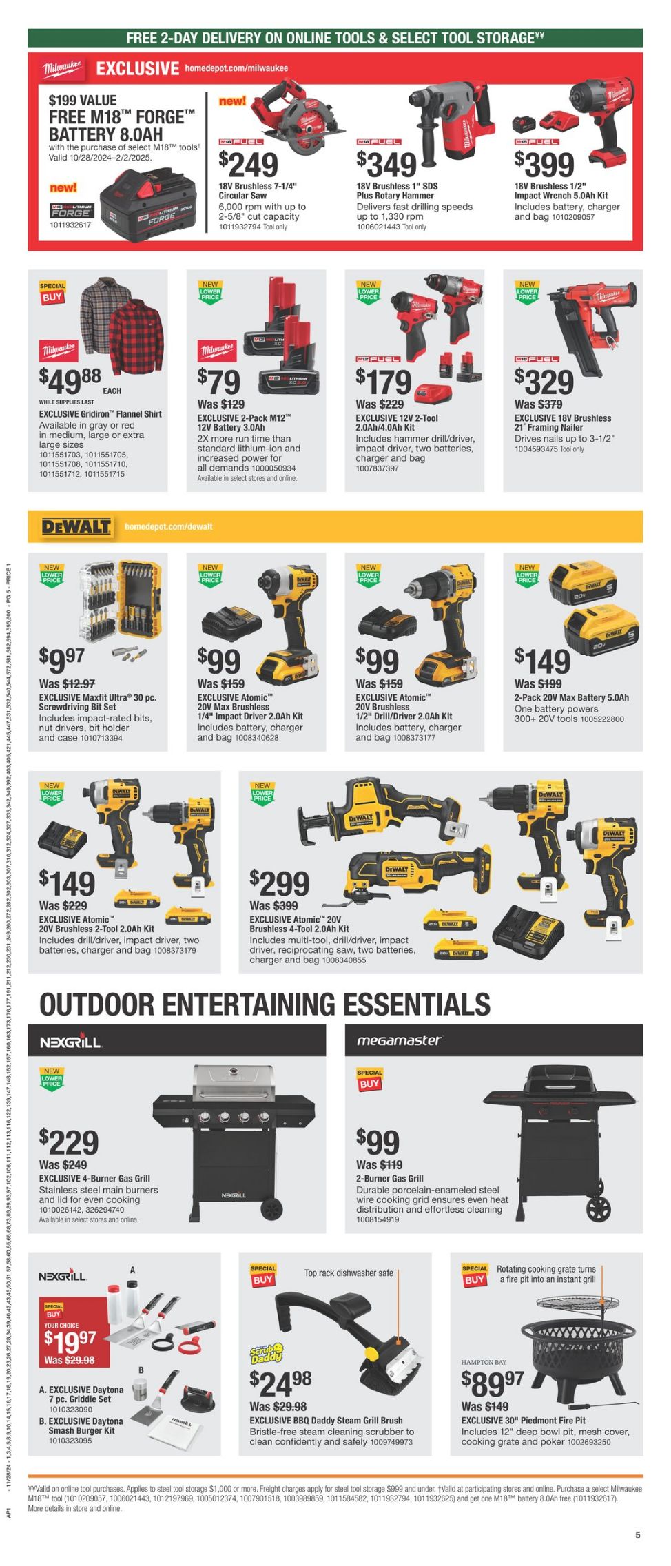 Weekly ad Home Depot 11/28/2024 - 12/04/2024