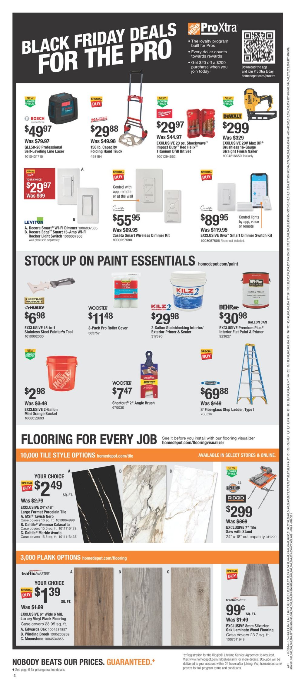 Weekly ad Home Depot 11/28/2024 - 12/04/2024