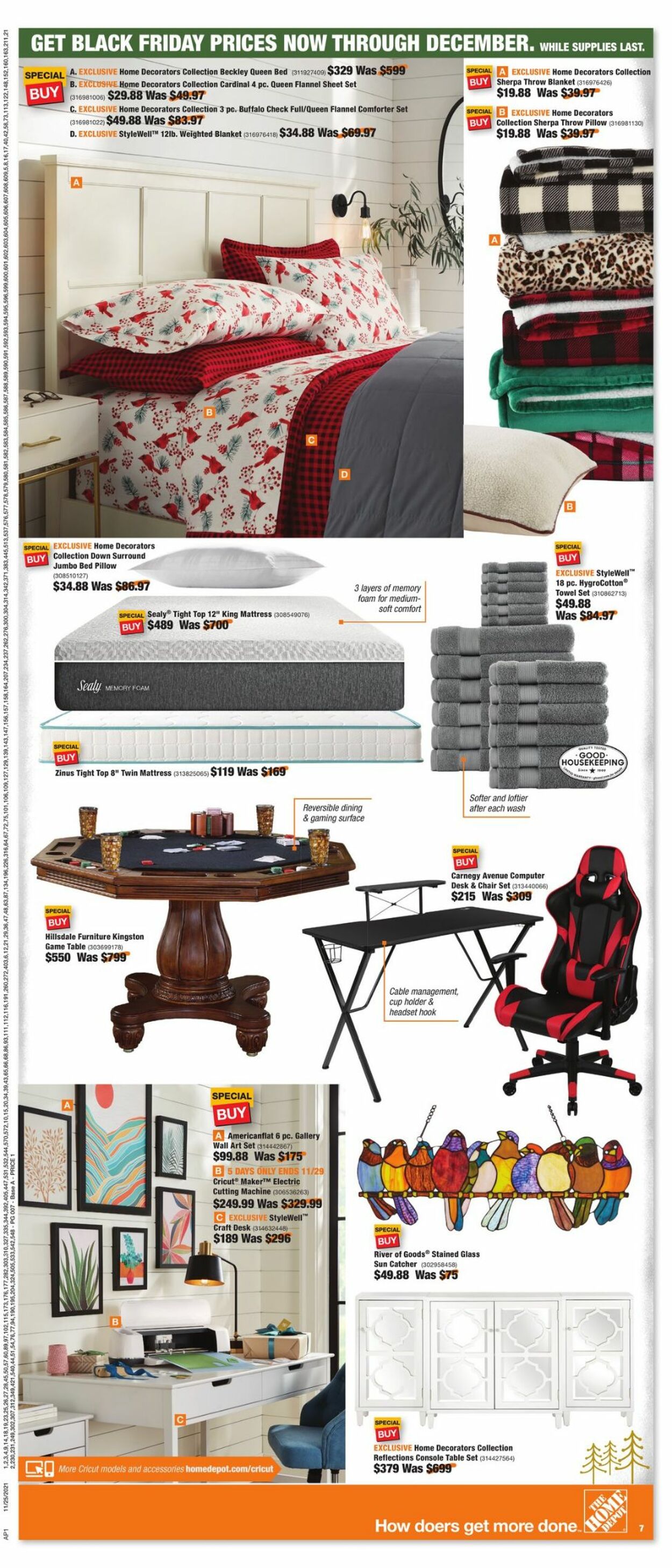 Weekly ad Home Depot 11/25/2021 - 12/01/2021