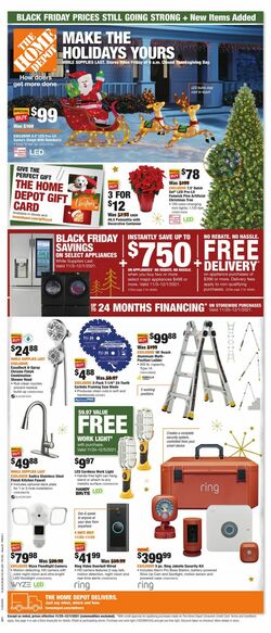 Weekly ad Home Depot 11/25/2021-12/01/2021