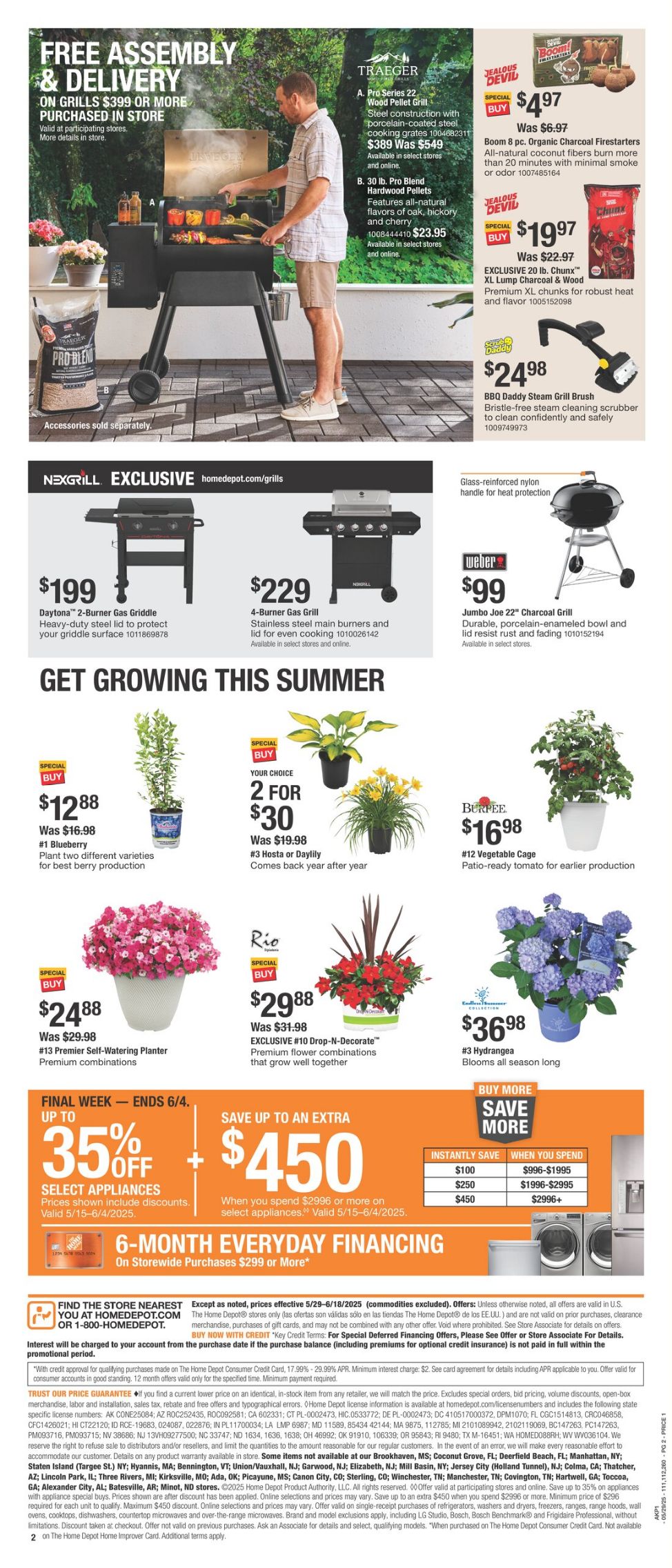 Weekly ad Home Depot 05/29/2025 - 06/18/2025