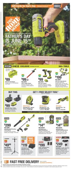 Weekly ad Home Depot 05/29/2025 - 06/18/2025
